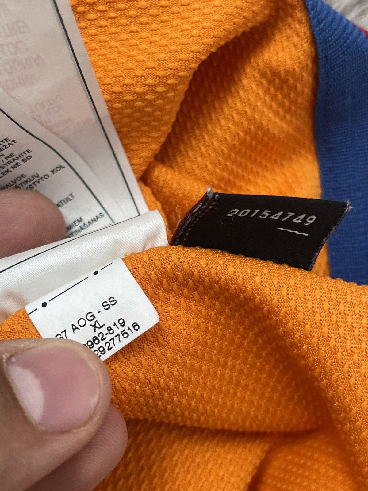 Nike × Vintage Nike Barcelona Vintage 90’s Soccer Jersey #19 Messi Rare Itm Size US S / EU 44-46 / 1 - 10 Thumbnail