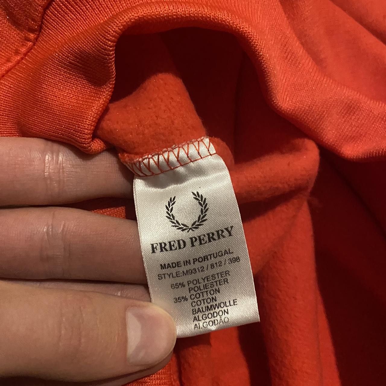 Fred Perry Fred Perry red quarter zip sweatshirt Vintage y2k Size US S / EU 44-46 / 1 - 5 Thumbnail