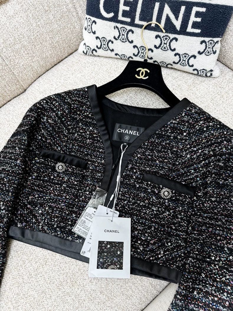 Chanel Chanel Illusion sequin short jacket Size XS / US 0-2 / IT 36-38 - 3 Thumbnail