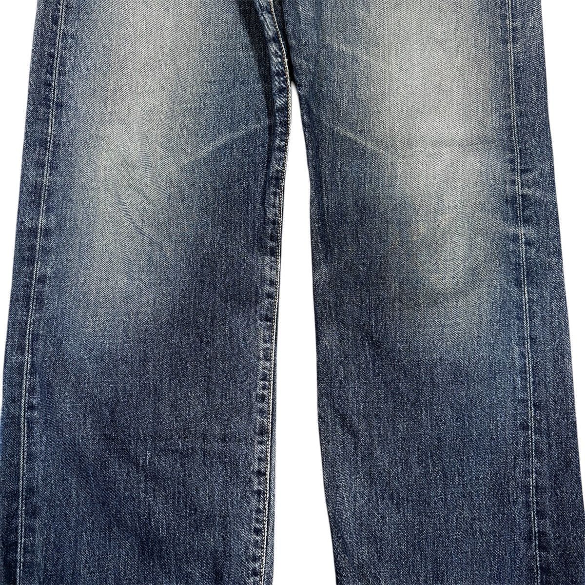 Edwin RARE 90s EDWIN 505XX DISTRESSED SELVEDGE REDLINE DENIM JEANS Size US 34 / EU 50 - 5 Thumbnail