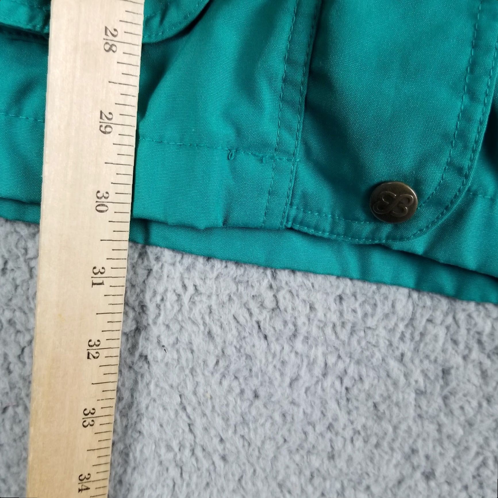 Vintage VINTAGE L.L. Bean Parka Jacket Women Medium Blue Wool Check 80s 90s Hooded Pockets Size M / US 6-8 / IT 42-44 - 4 Thumbnail