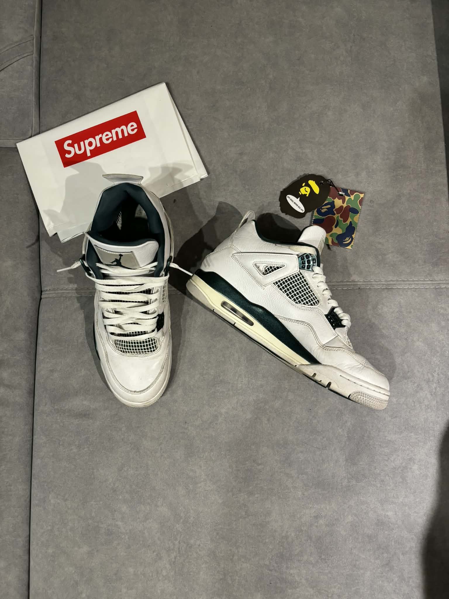 Jordan Brand Jordan 4 Oxidized Green Size US 12.5 / EU 45-46 - 1 Thumbnail
