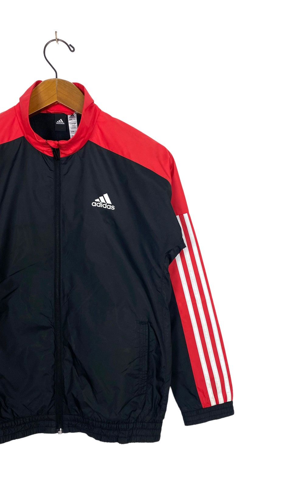 Adidas Rare‼️ Adidas Stripe Jacket Boys Size Size US M / EU 48-50 / 2 - 3 Thumbnail