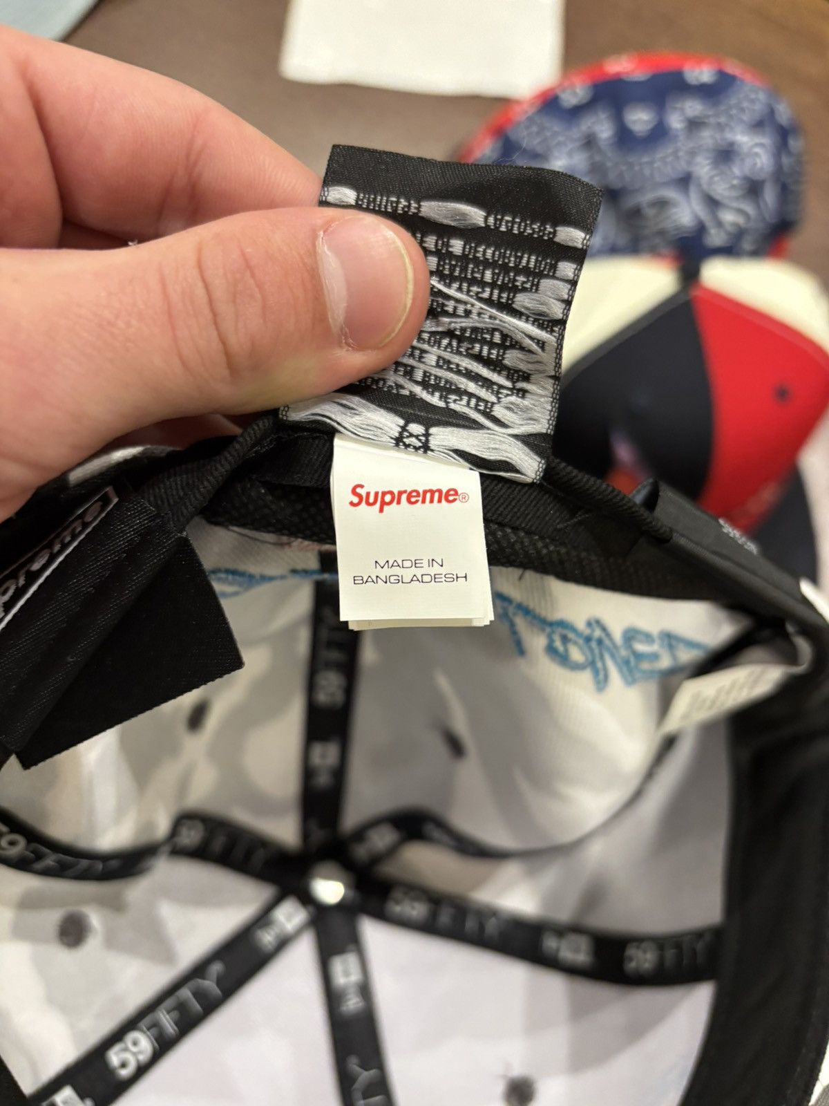 Supreme Supreme New Era Camo Hat Size ONE SIZE - 8 Thumbnail