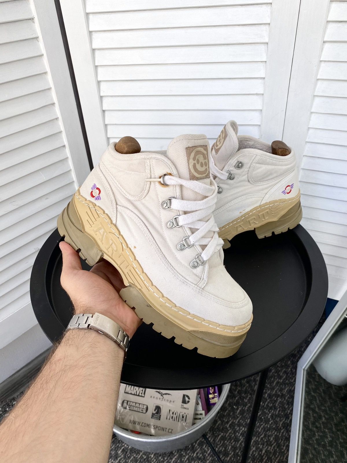 Japanese Brand Vintage Art Company Platform Avant-garde Light Boots Y2K Size US 7 / EU 40 - 15 Thumbnail