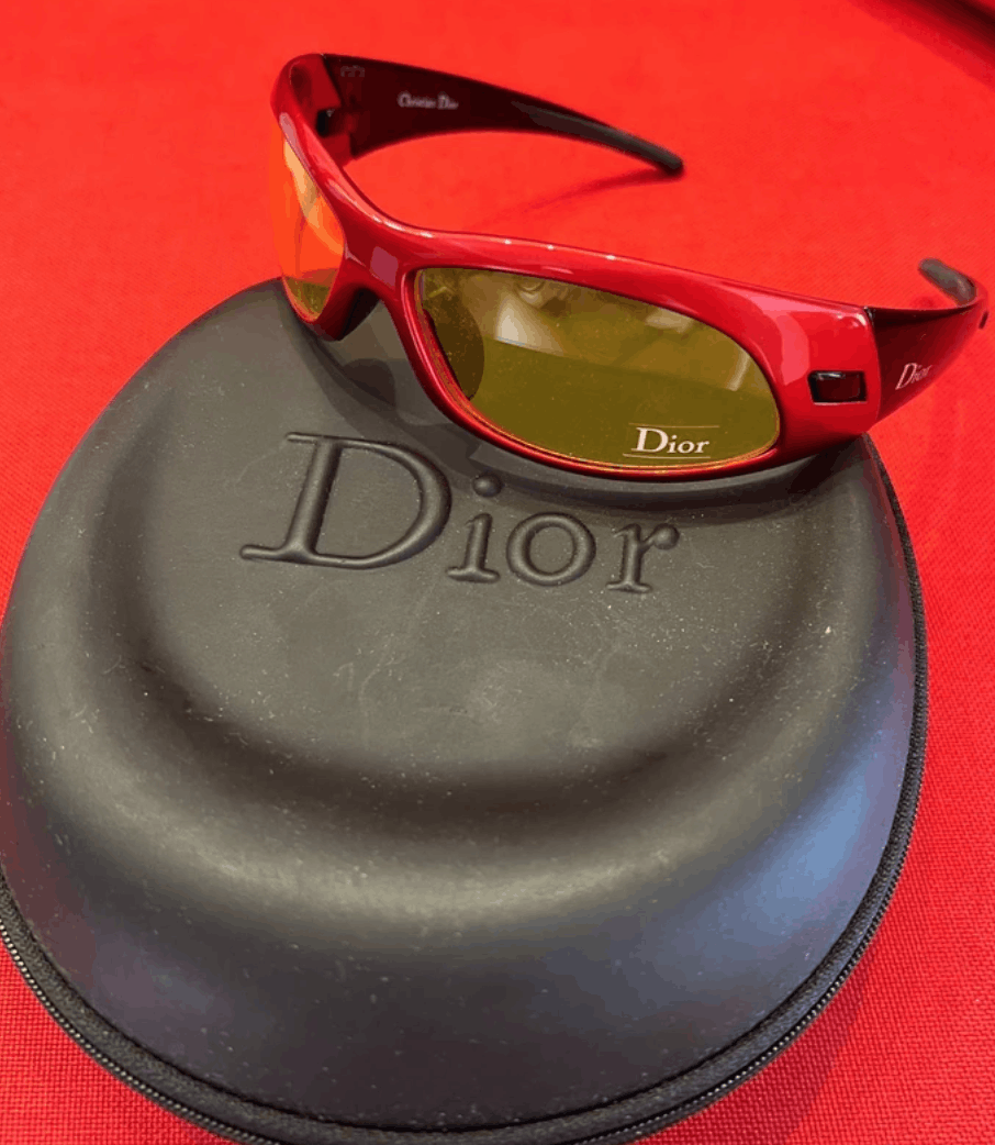 Dior DIOR Sunglasses 🇺🇸 TAX FREE Bike Pop Mask Ski Wrap Shield Size ONE SIZE - 1 Thumbnail