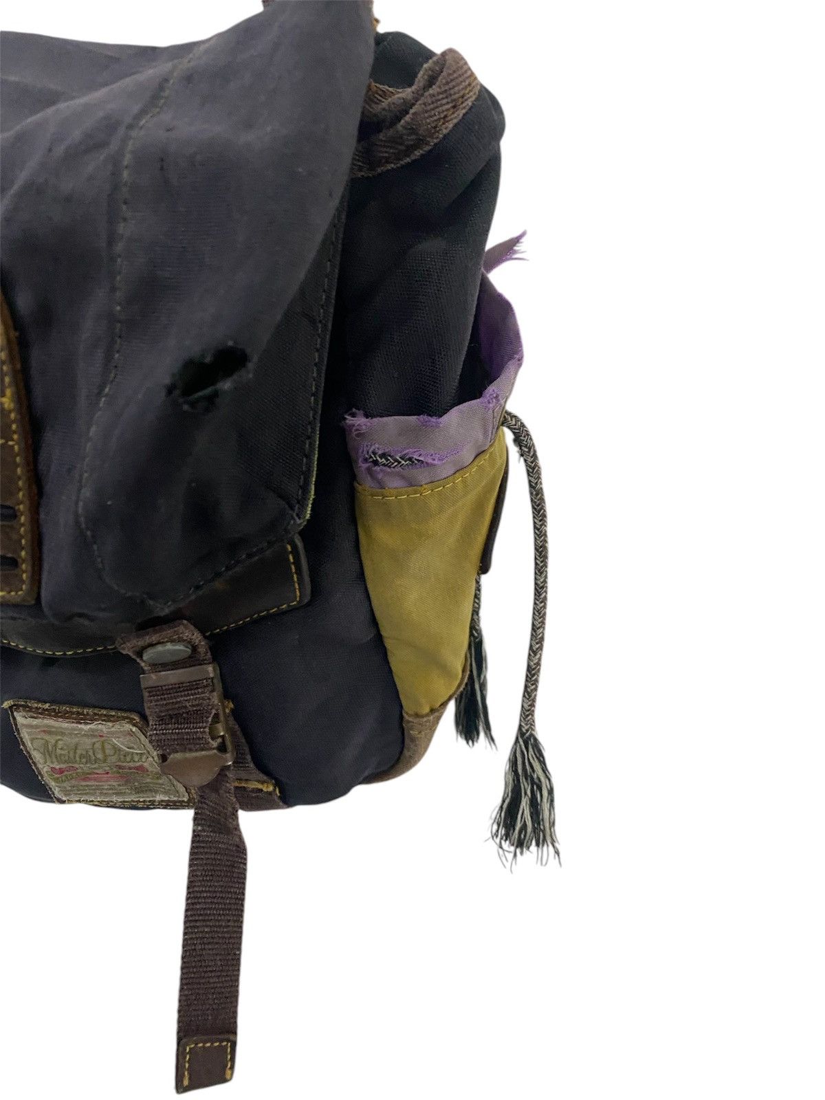 Head Porter × Japanese Brand × MasterPiece Japan Brand MASTERPIECE Sling Bag Destroyed Style Size ONE SIZE - 4 Thumbnail