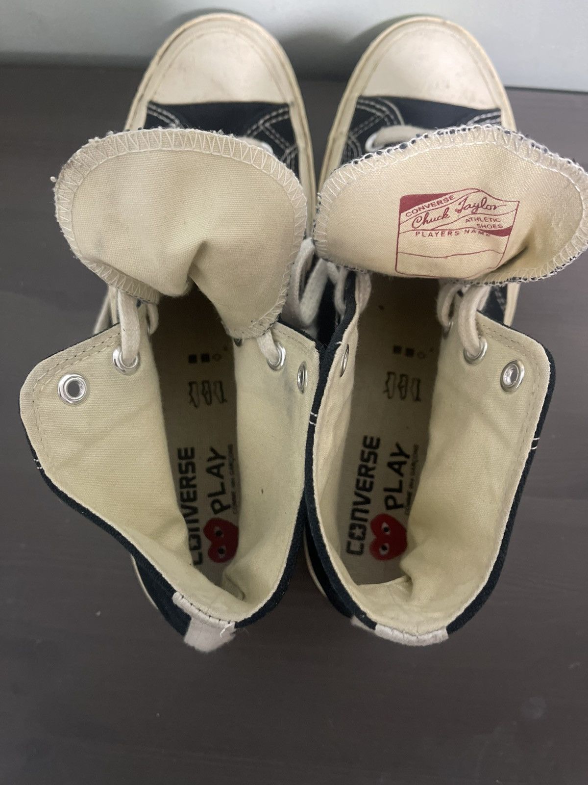 Comme des Garcons Comme Des Garçons x Converse - Black, Size 9 (Lightly Worn) Size US 9 / EU 42 - 9 Thumbnail
