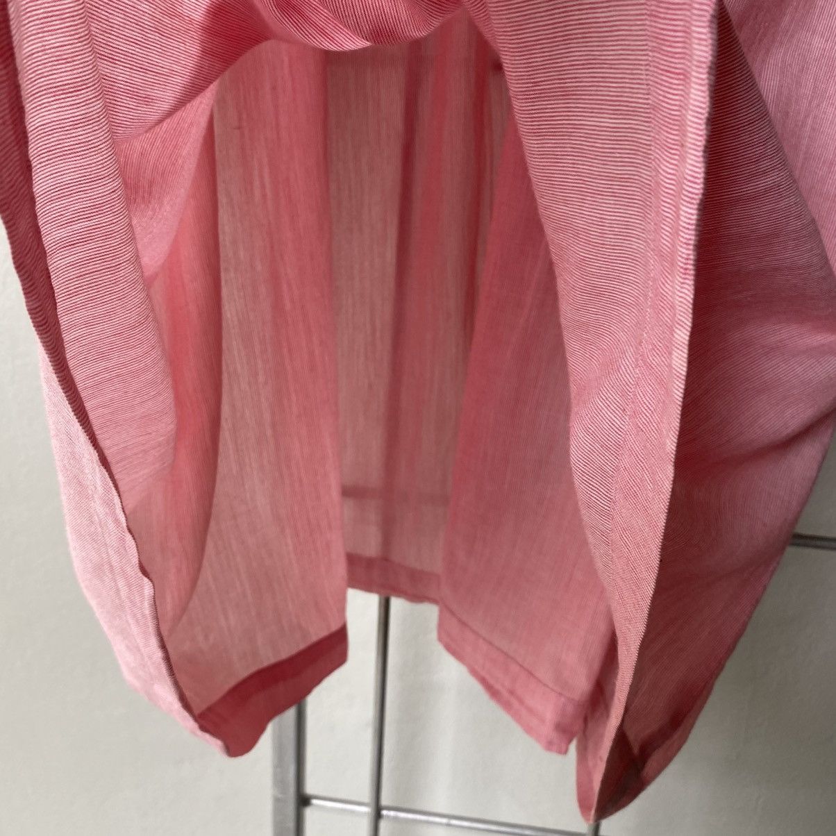 Ne-Net Ne-net Pink Puff Sleeve Babydoll Blouse Size XS / US 0-2 / IT 36-38 - 20 Thumbnail