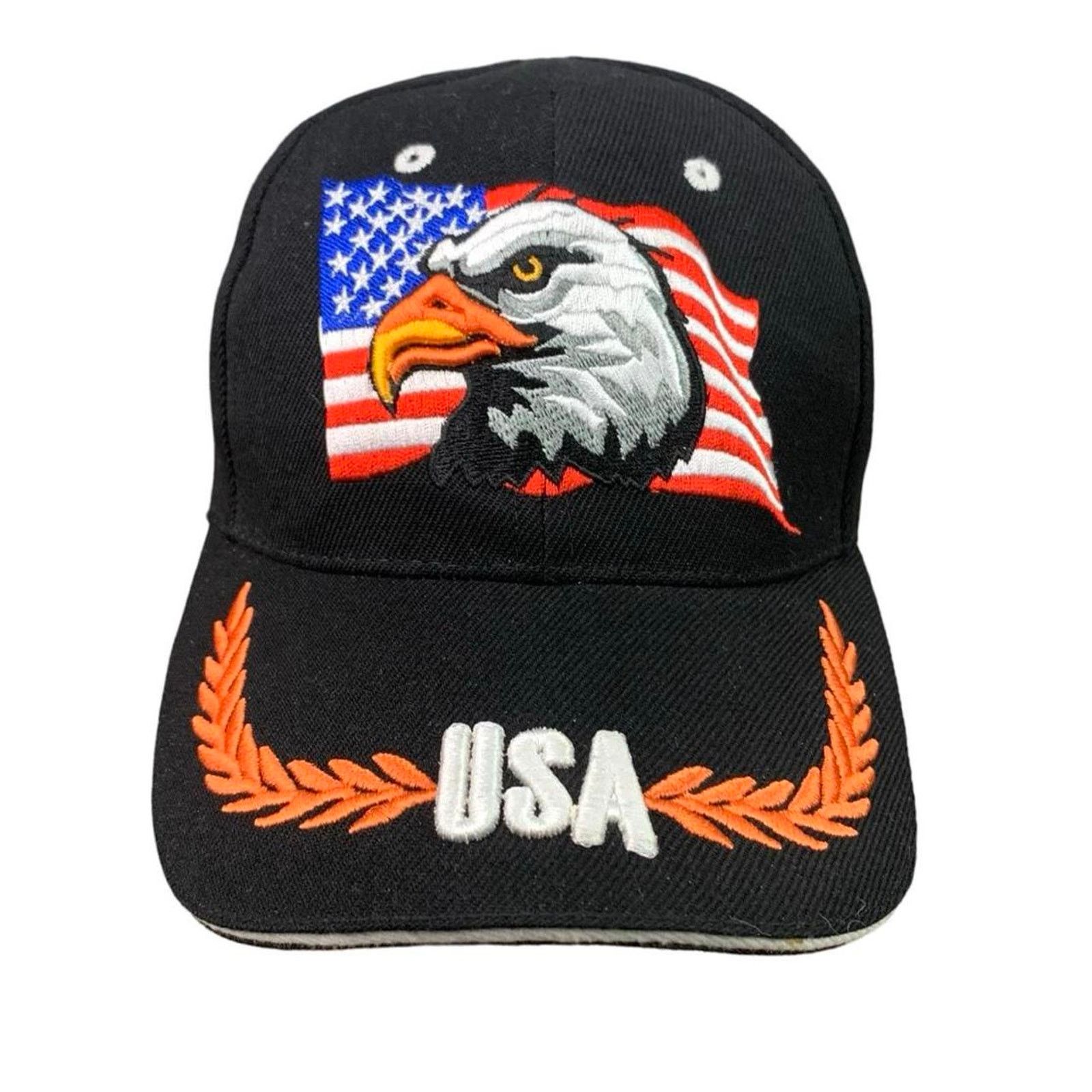 Vintage Vintage Patriotic Embroidered Hat Size ONE SIZE - 2 Thumbnail