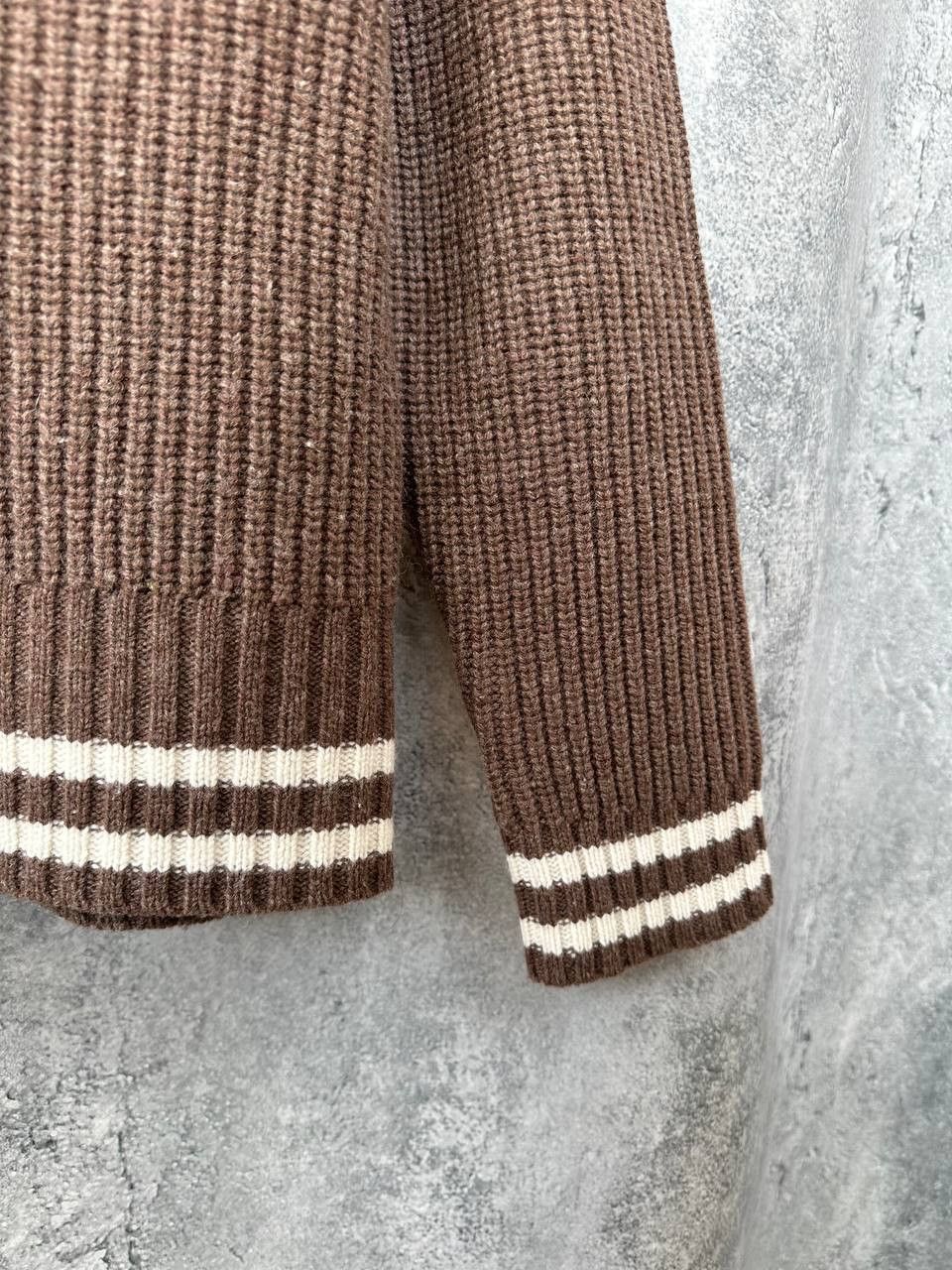 Other NotShy Cashmere Ribbed Knit Wool Sweater Striped Button Size S / US 4 / IT 40 - 9 Thumbnail