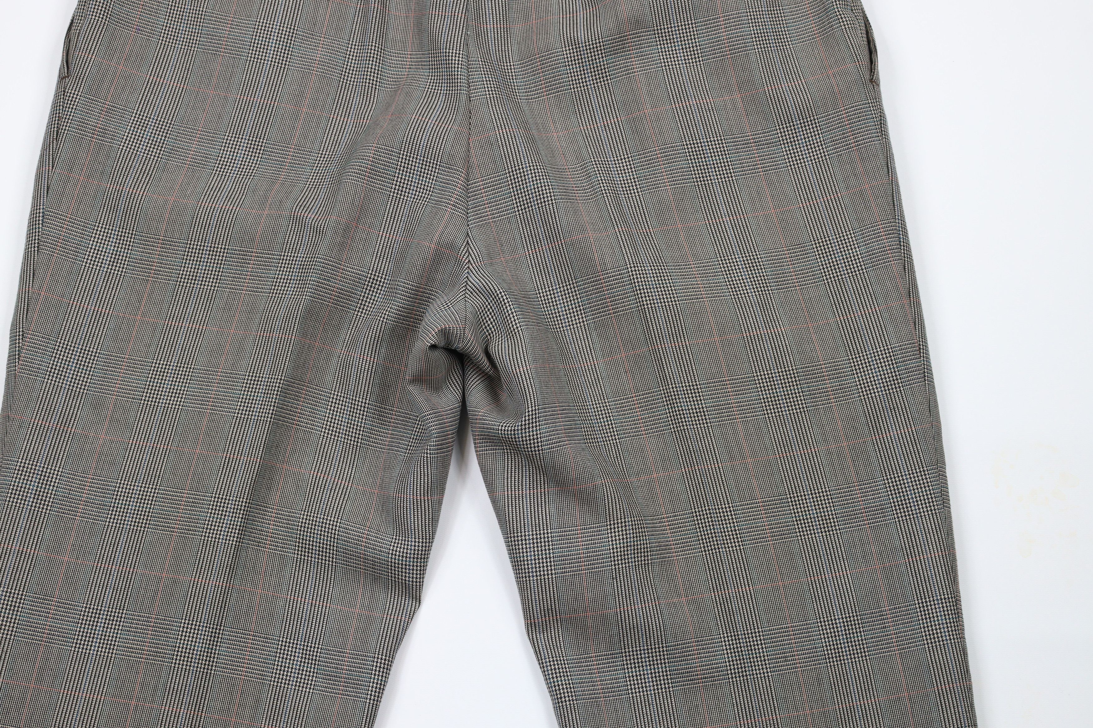 Vintage Vintage 70s Streetwear 2 Piece Wool Suit Houndstooth Size 46R - 15 Thumbnail