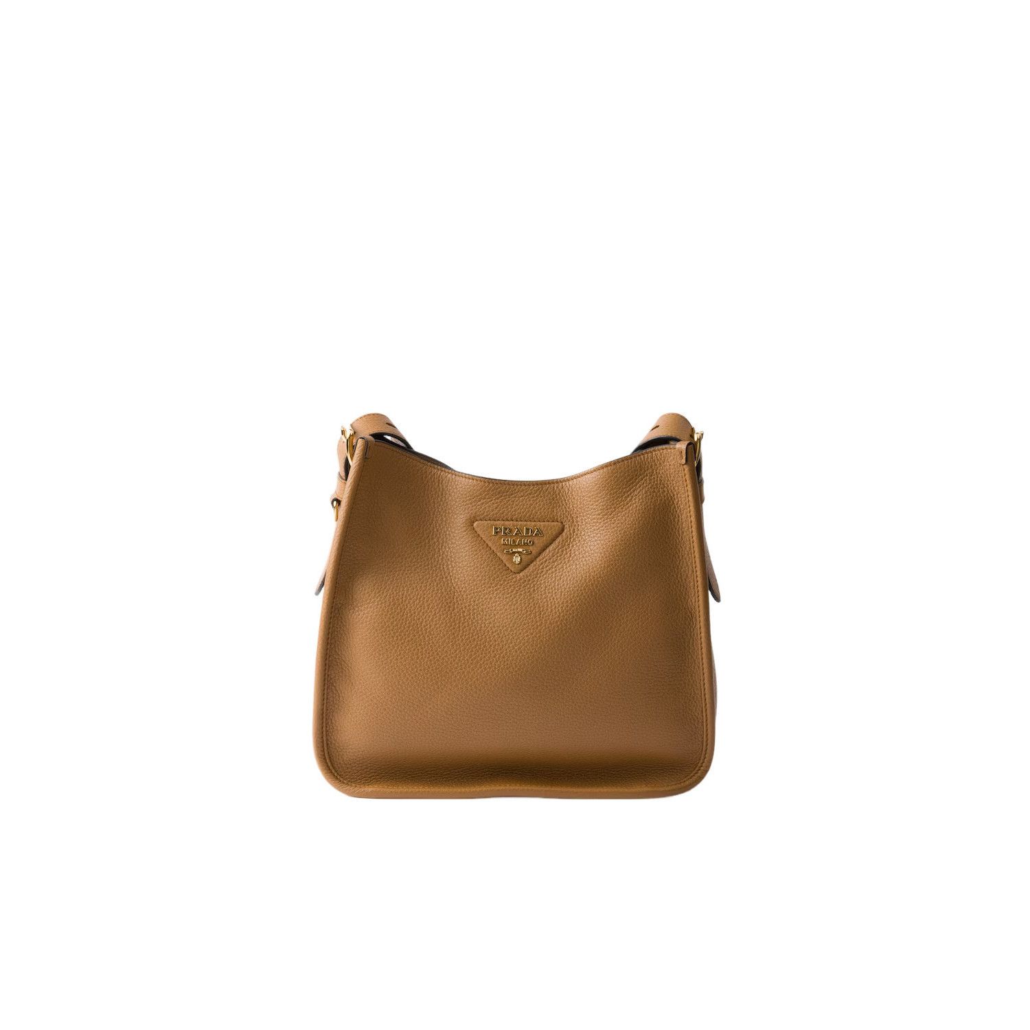 Prada PRADA Medium $3300 Caramel Leather Shoulder Bag New & Authen Size ONE SIZE - 1 Thumbnail