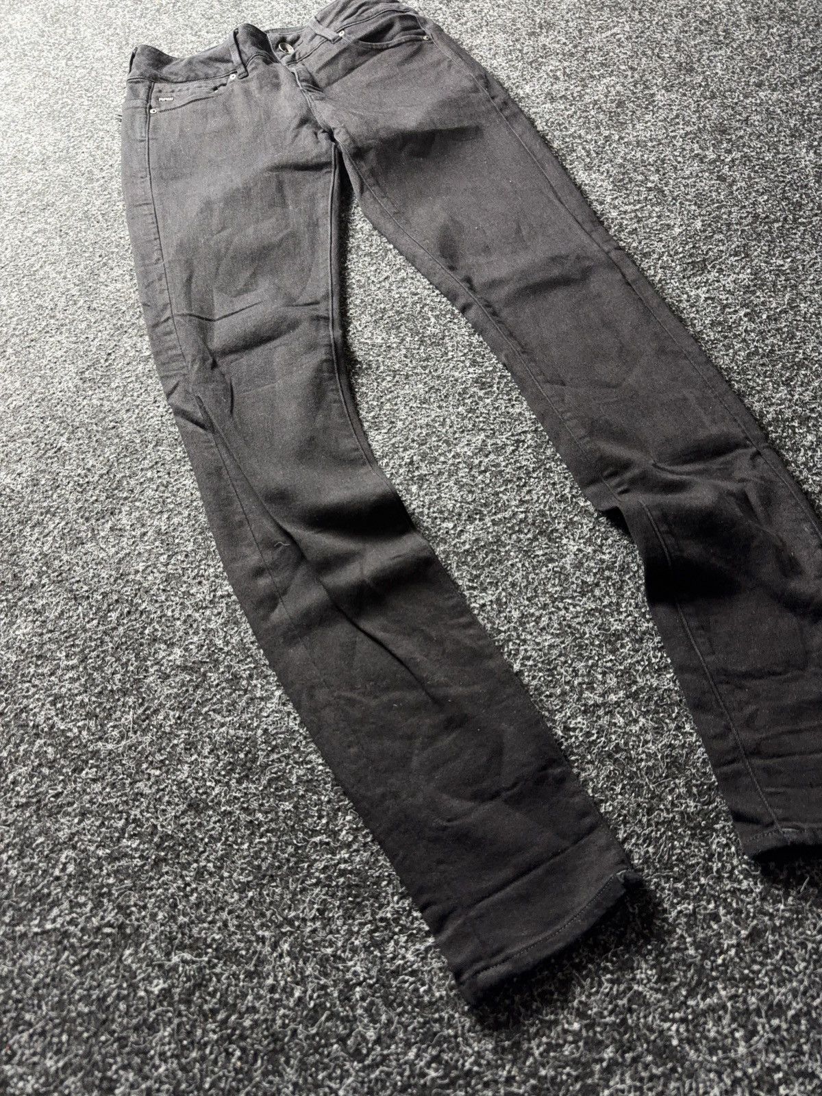 G-Star Y2K 00s vntg G-Star RAW Midge Cody Mid Skinny Black Jeans Size 28" / US 6 / IT 42 - 2 Thumbnail