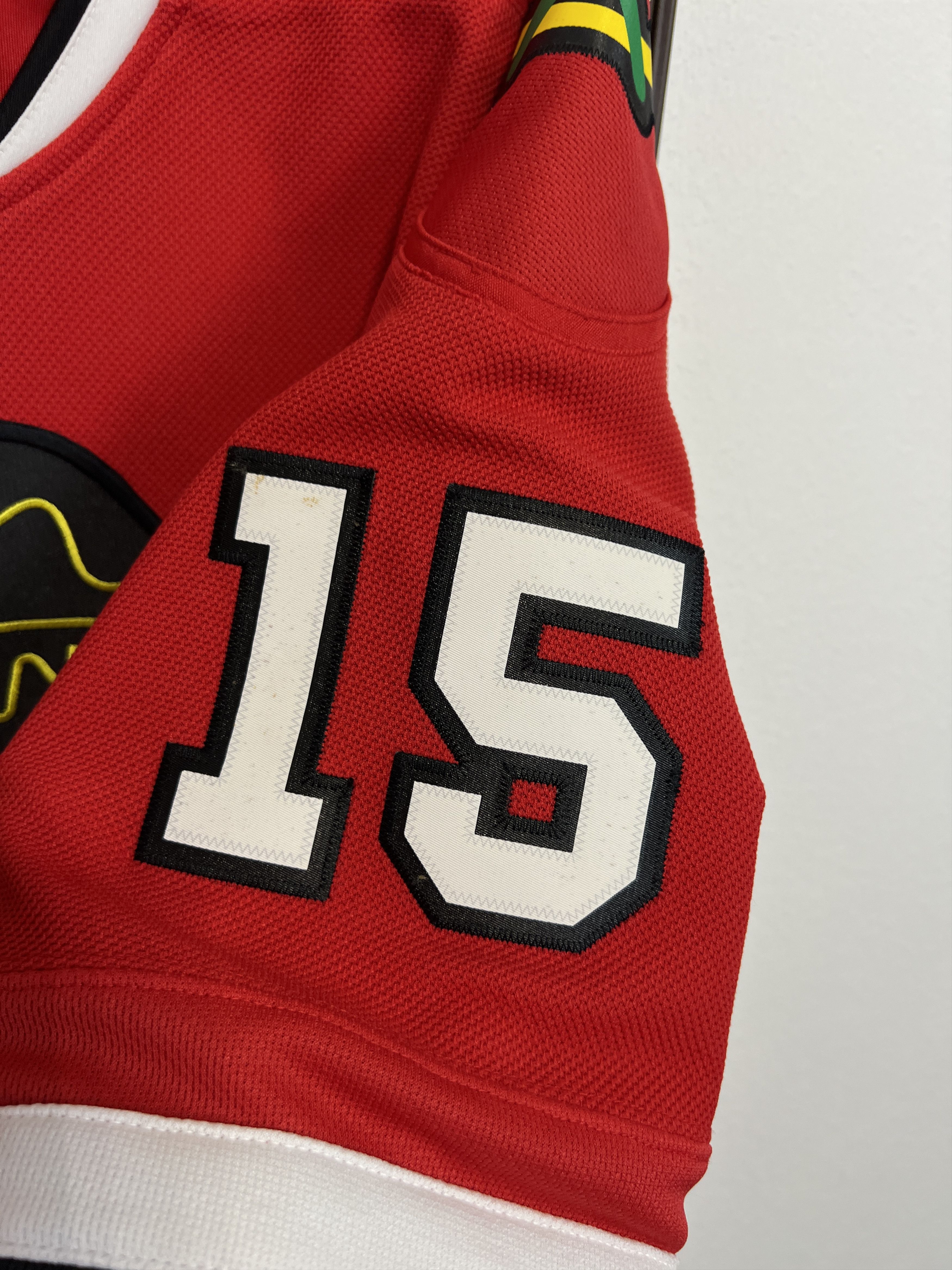 Reebok Chicago Blackhawks Ruutu #15 CCM RED NHL Ice Hockey Jersey Size US L / EU 52-54 / 3 - 6 Thumbnail