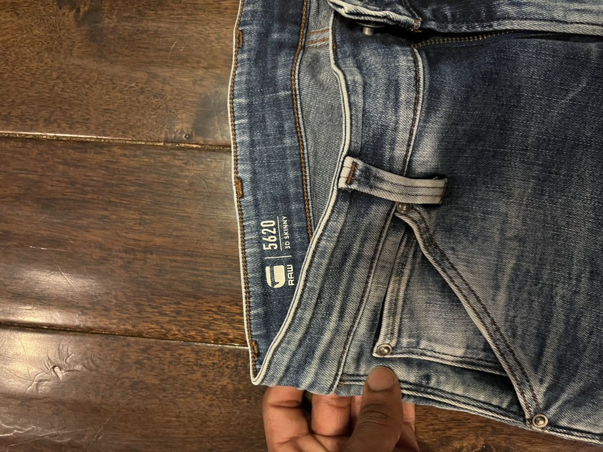 G-Star G-Star RAW 5620 3D Skinny Jeans Size US 32 / EU 48 - 2 Thumbnail