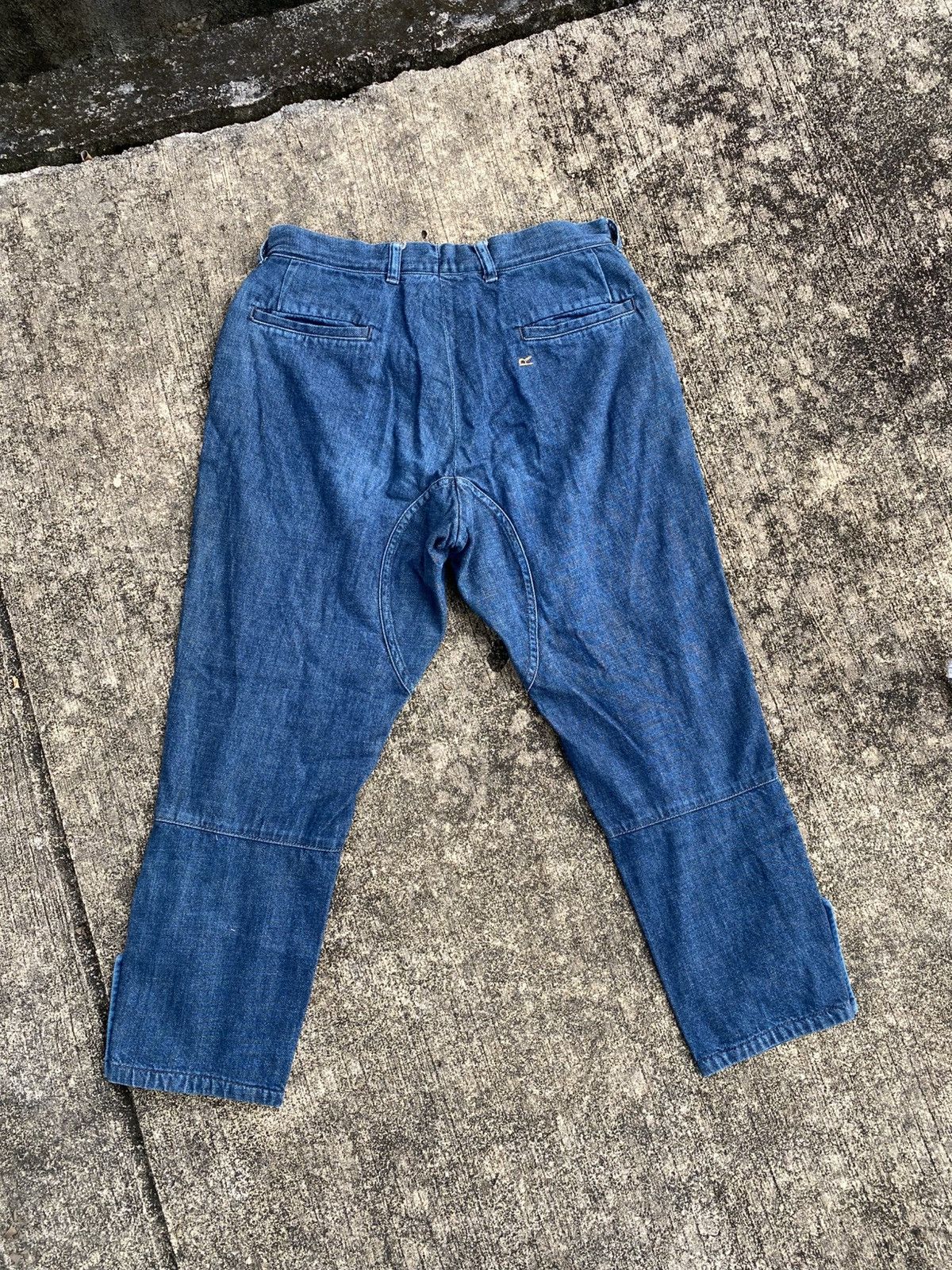 45rpm ❗️Vintage 45RPM 3/4 Japanese Denim Pants with Button Leg Size US 29 - 6 Thumbnail