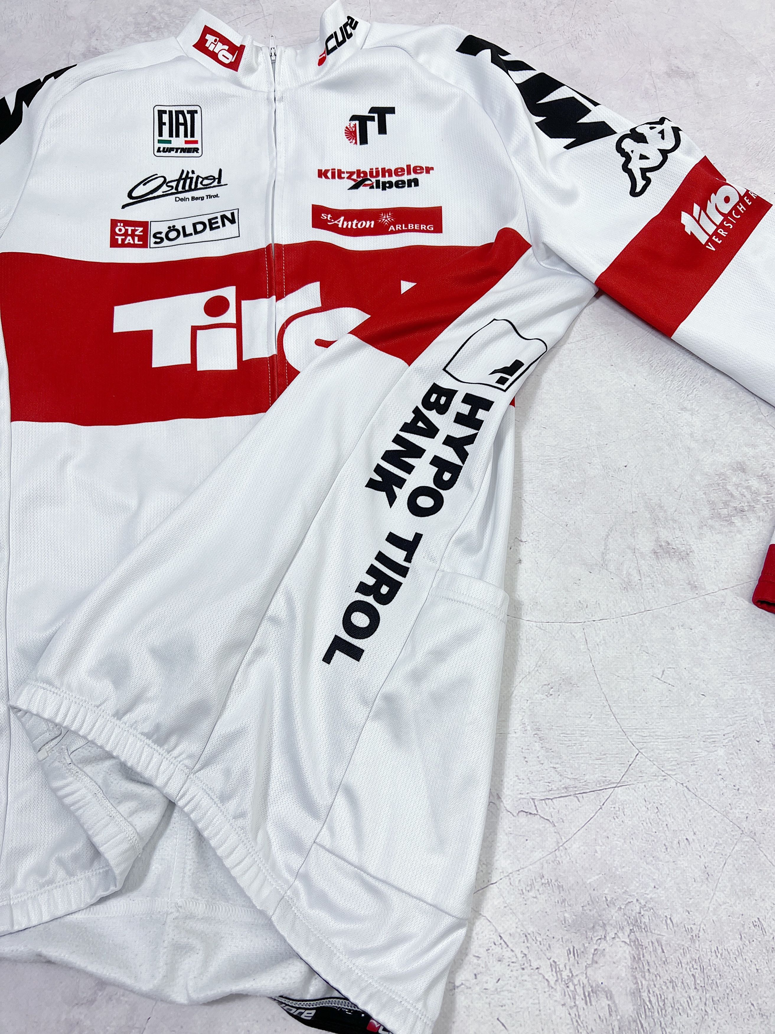 Vintage Cuore Tirol Warm Cycling Jersey FIAT KTM Size US M / EU 48-50 / 2 - 12 Thumbnail