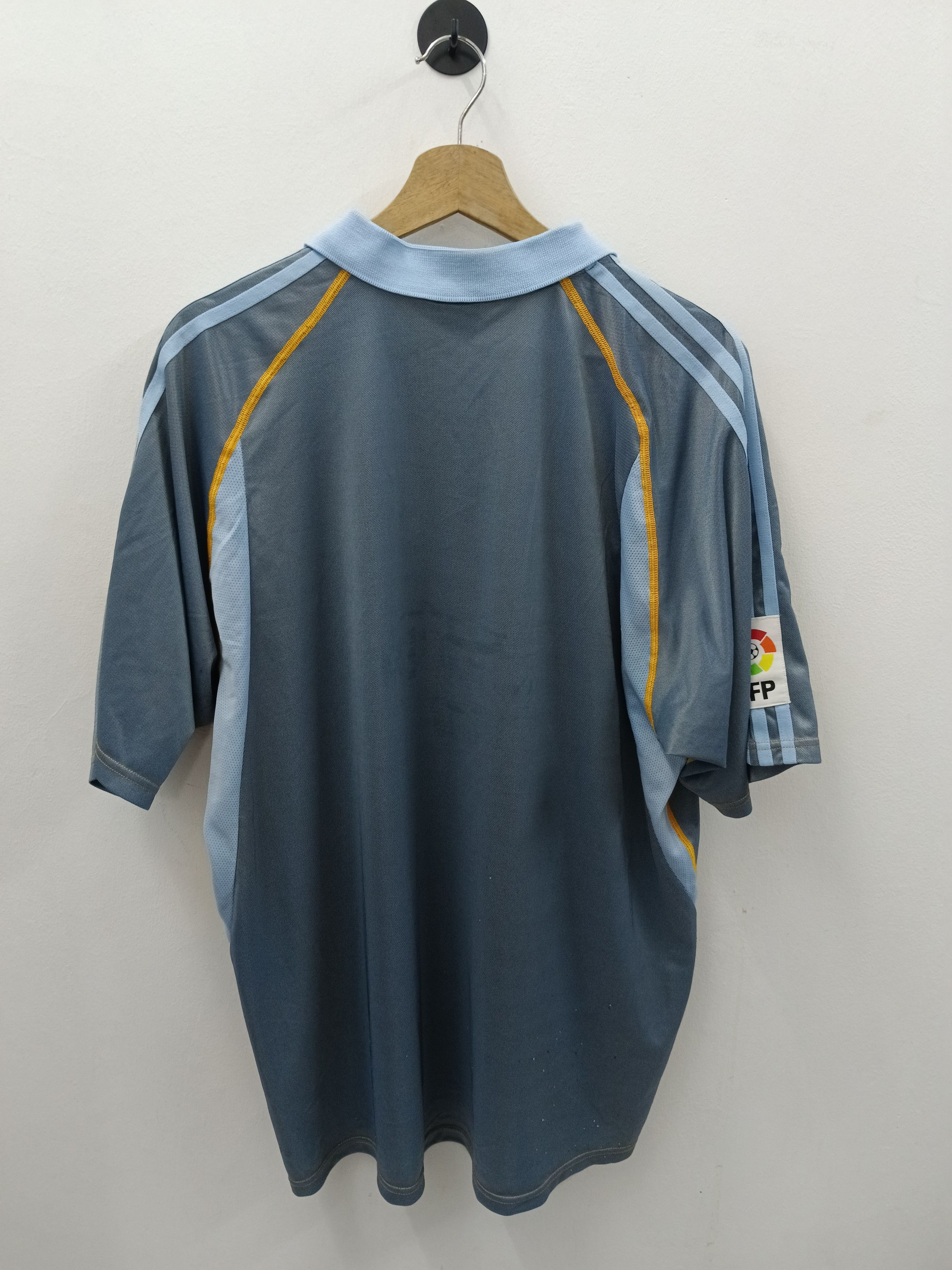 Vintage Vintage 2003-04 Real Madrid Adidas Siemens Mobile Size US L / EU 52-54 / 3 - 2 Thumbnail