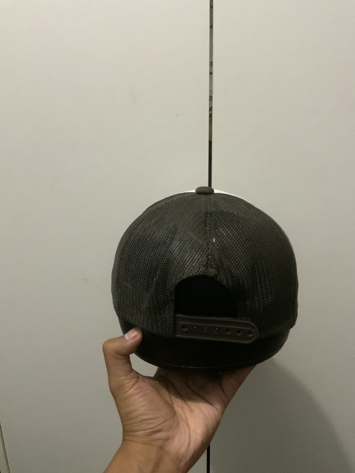 Japanese Brand Plain Brown Trucker Hat Size ONE SIZE - 3 Thumbnail