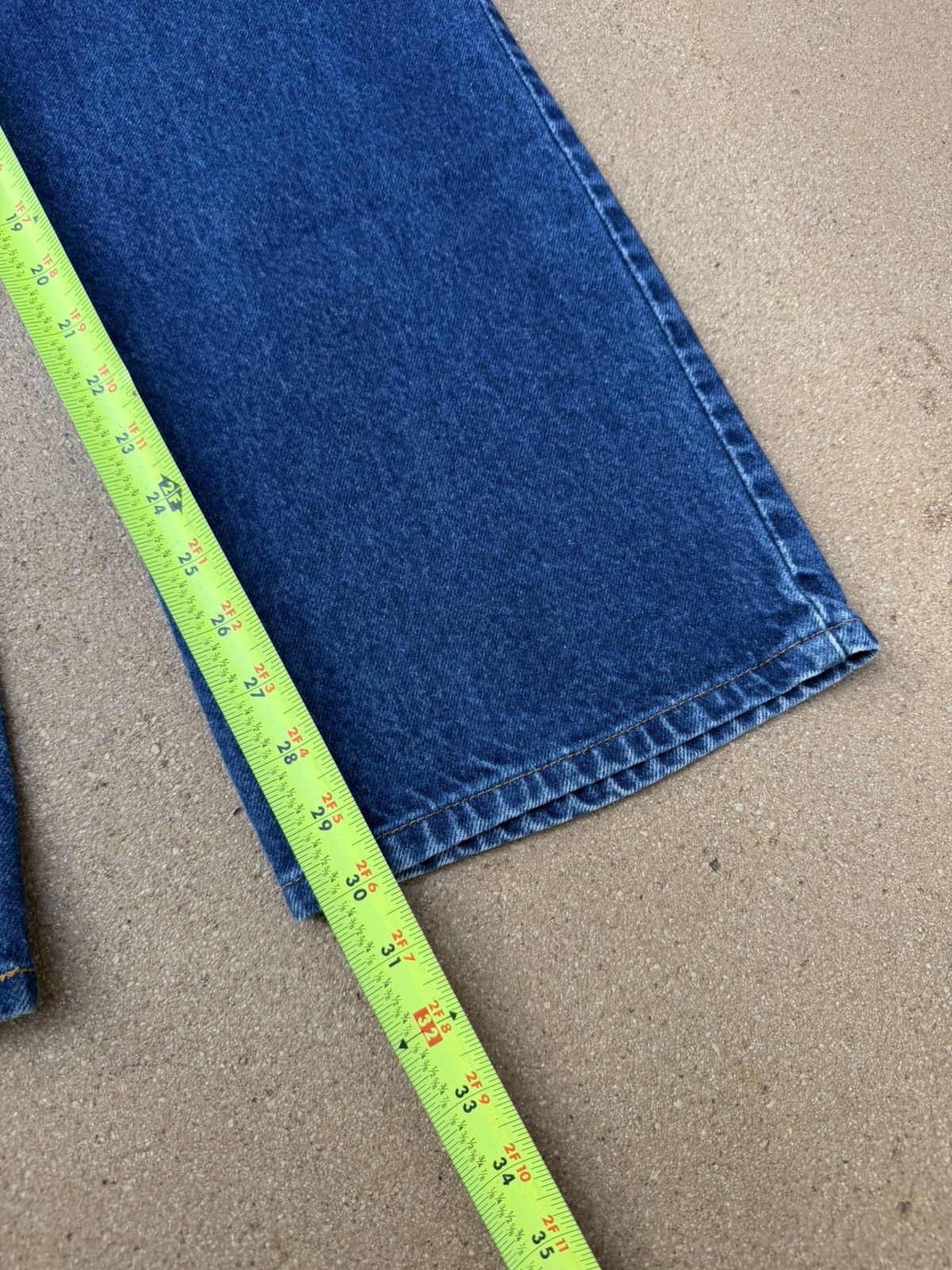 Levi's Vintage 90’s Levi’s 517 Orange Tab Bootcut Flare Jeans 35x30 Size US 35 - 10 Thumbnail