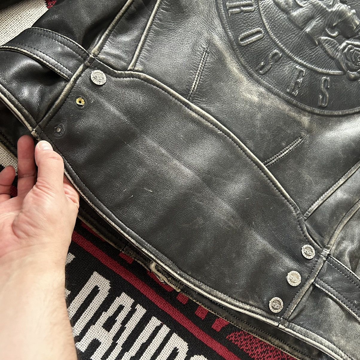 Brockum × Guns N' Roses × Vintage Guns N’ Roses 1994 heavy ramones leather jacket brockum Size US L / EU 52-54 / 3 - 11 Thumbnail