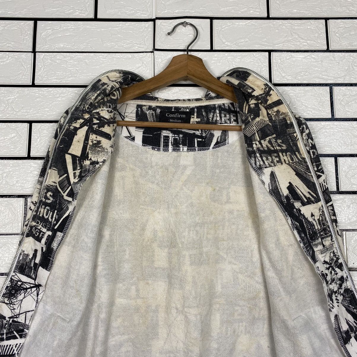 Hysteric Glamour 📌Full Print Bomber Jacket Punk Design Confirm Japan Size US M / EU 48-50 / 2 - 15 Thumbnail