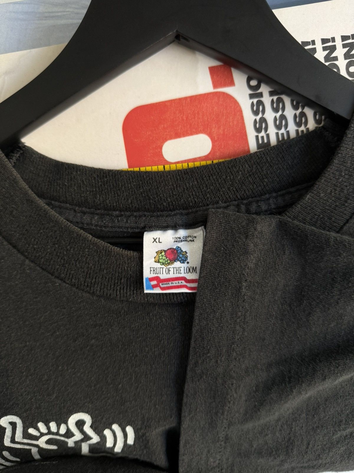 Keith Haring Vintage 1989 Keith Haring Promo Tee Size US XL / EU 56 / 4 - 4 Thumbnail