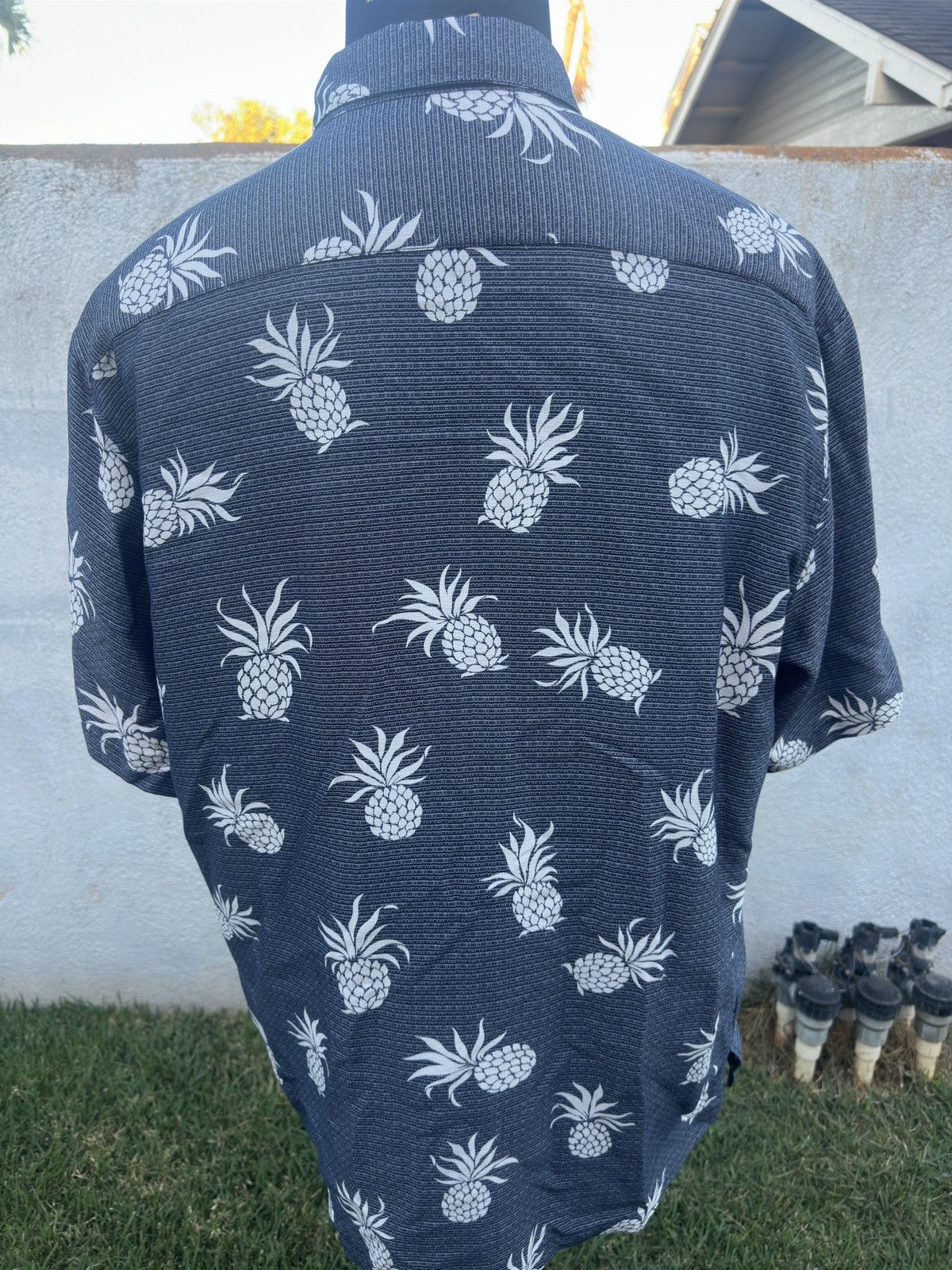 Other PreOwned Kahala Pineapple Print Navy Blue Men's Large Size US L / EU 52-54 / 3 - 2 Thumbnail