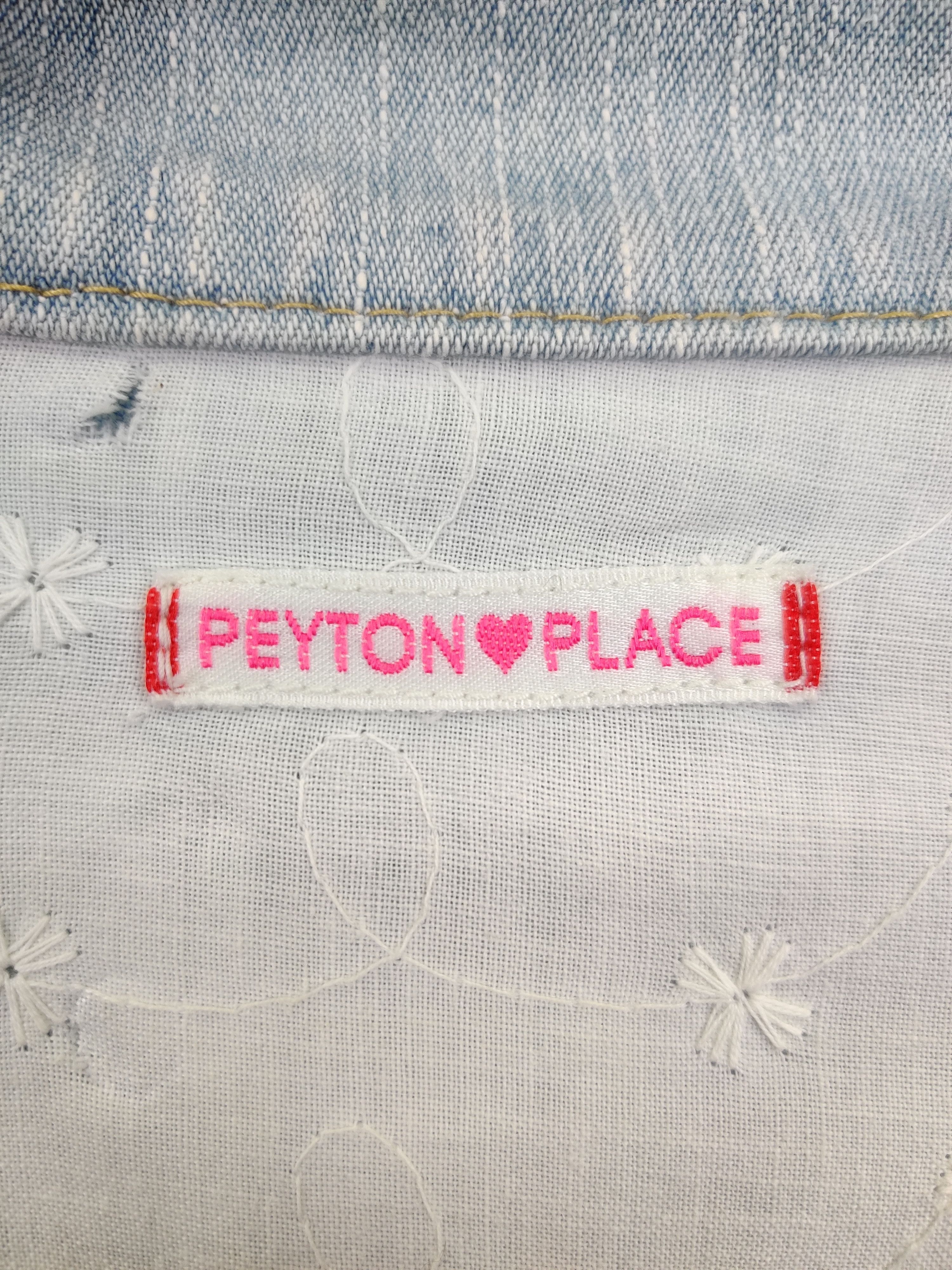 Japanese Brand Vintage Peyton Place Denim Jacket Nice Design Size US M / EU 48-50 / 2 - 13 Thumbnail