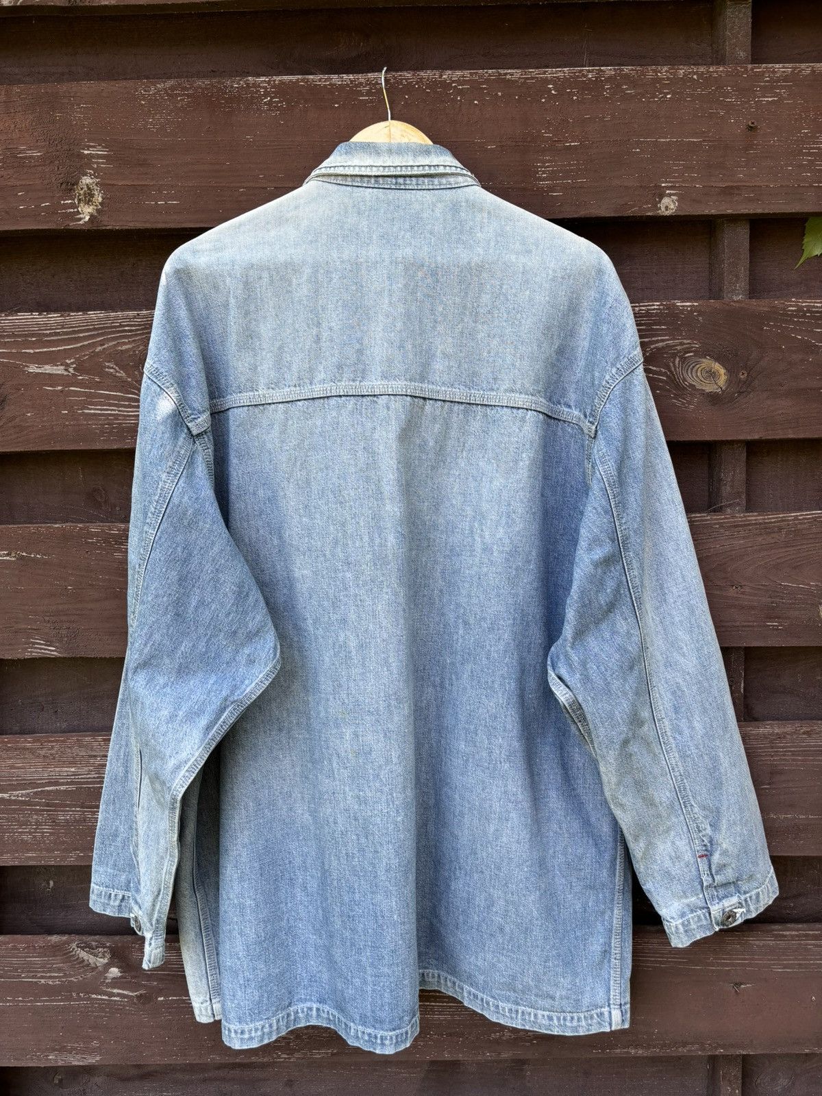 Gap Vintage Gap Denim Chore Faded Jacket Size US XL / EU 56 / 4 - 2 Thumbnail