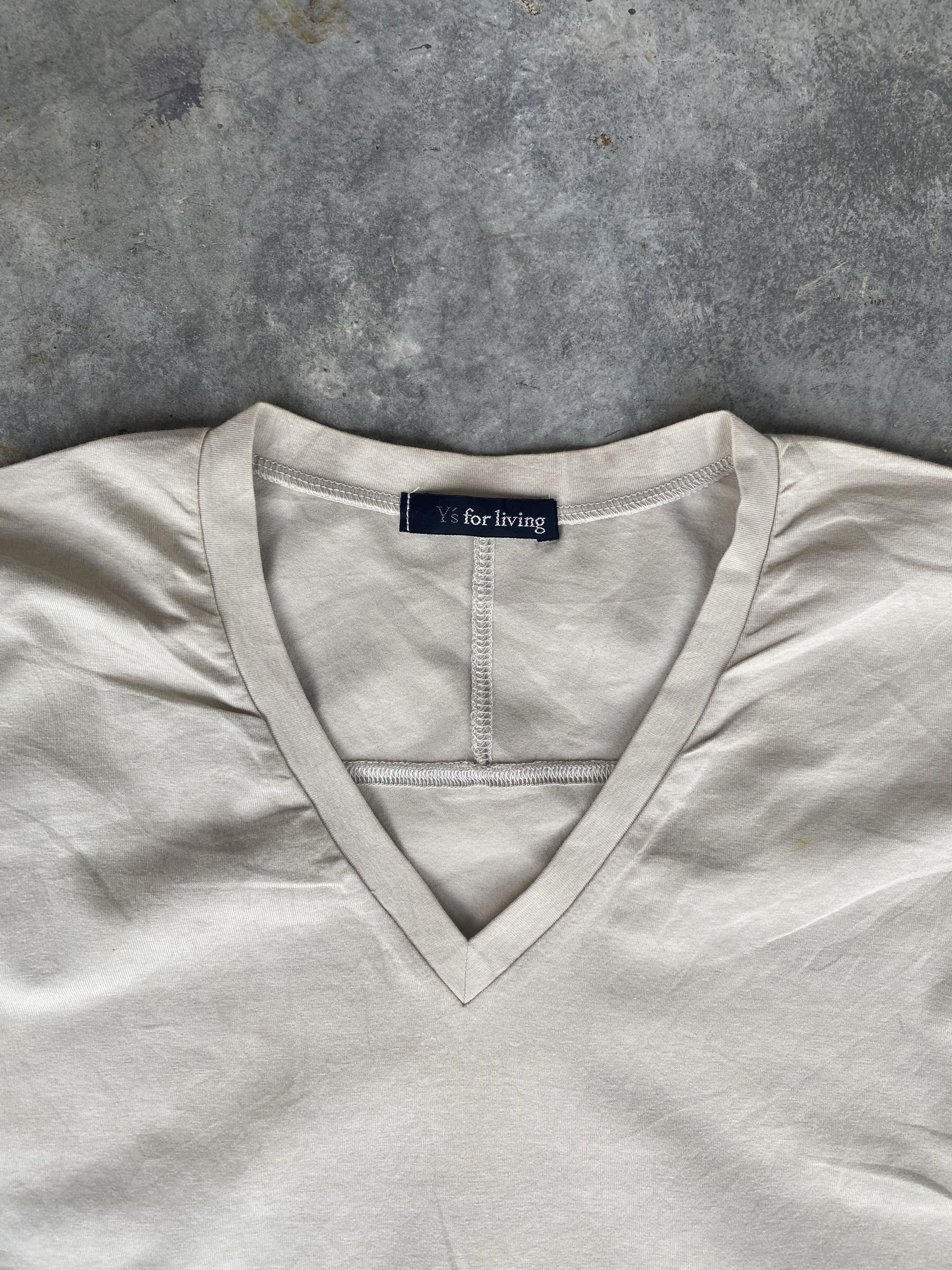 Y's Y’s for living vneck shirt Size S / US 4 / IT 40 - 3 Thumbnail