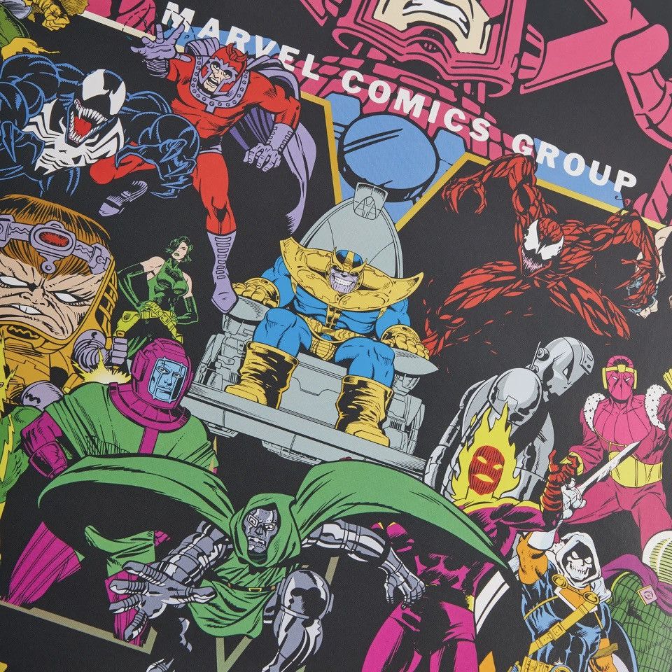 Kith × Marvel Comics Kith Marvel supervillains poster brand new in hand Size ONE SIZE - 4 Thumbnail
