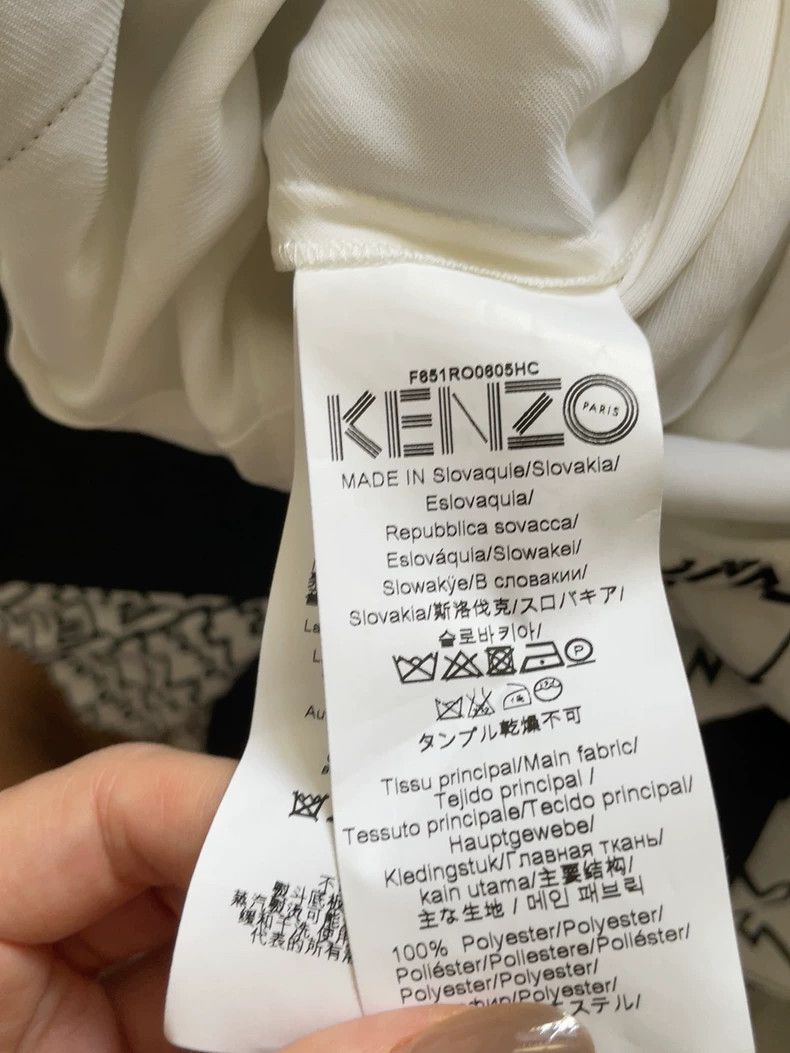 Kenzo KENZO Dress with exposed shoulders and silk pleats Size XS / US 0-2 / IT 36-38 - 6 Thumbnail