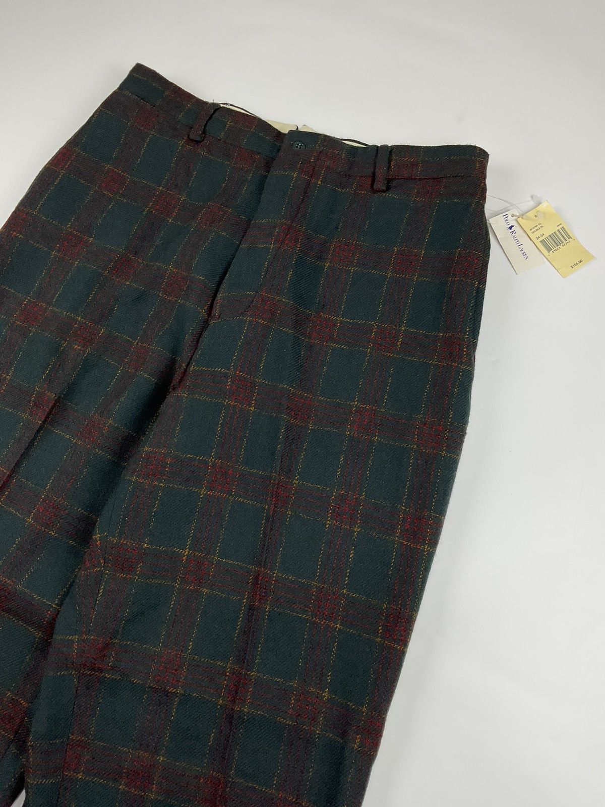 RRL Ralph Lauren Ralph Lauren RRL 1940's Plaid Wool Hunting Pants Size US 34 / EU 50 - 4 Thumbnail