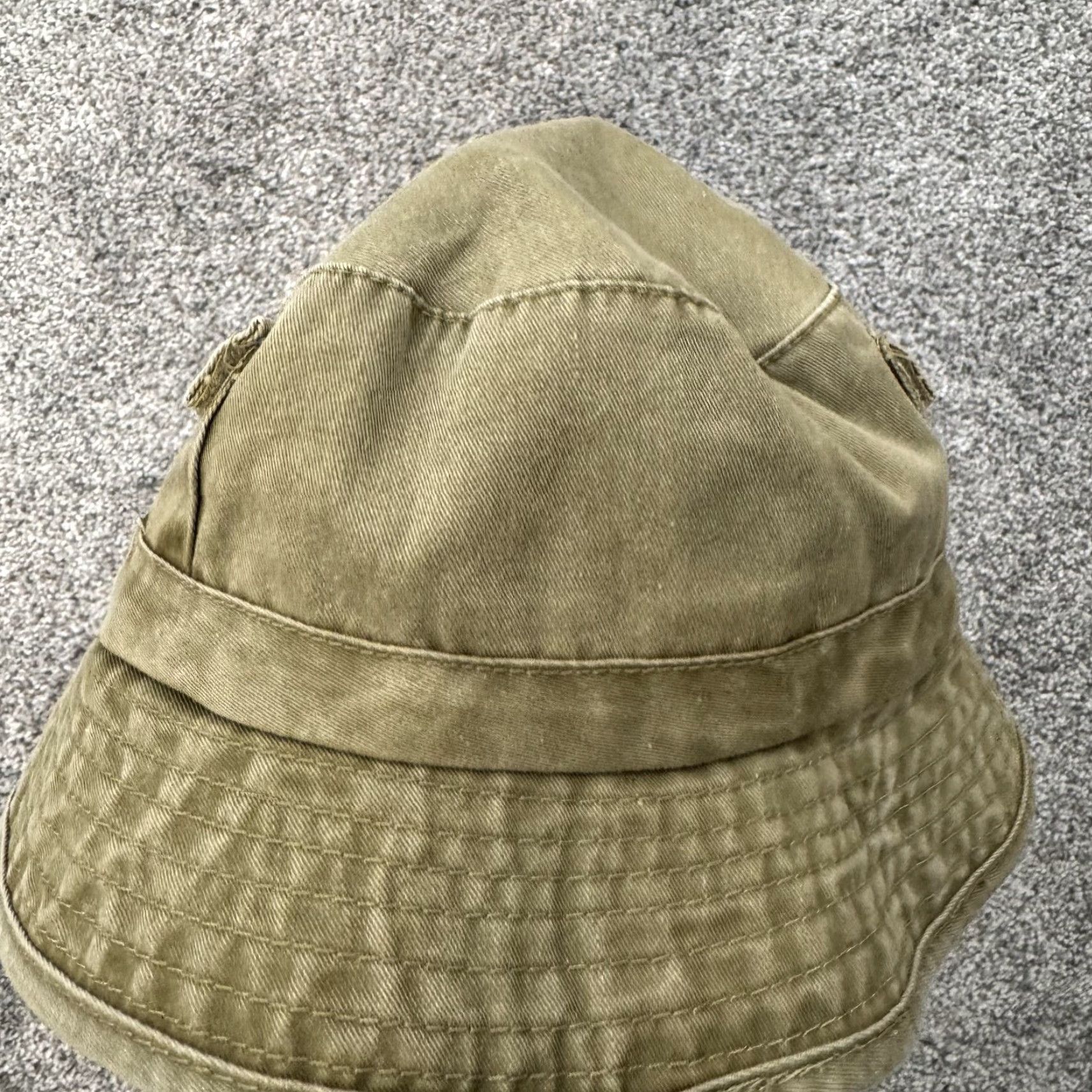 Vintage Barbados West Indies Bucket Hat Mens Travel Souvenir Pockets Floral Tropical Be Size ONE SIZE - 4 Thumbnail