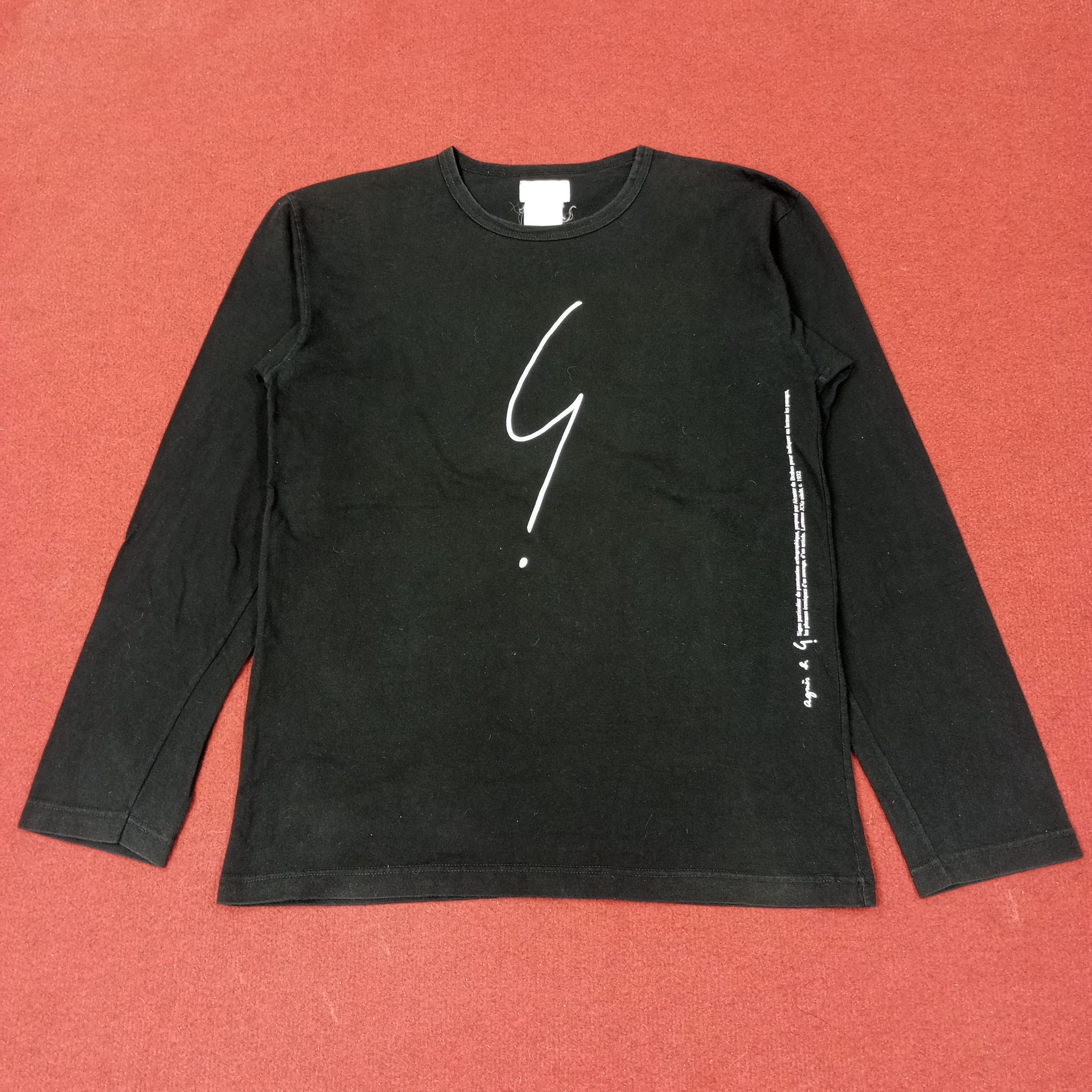 agnes b. Agnes B. Designer Brand Tshirt c223n69 Size US M / EU 48-50 / 2 - 1 Thumbnail