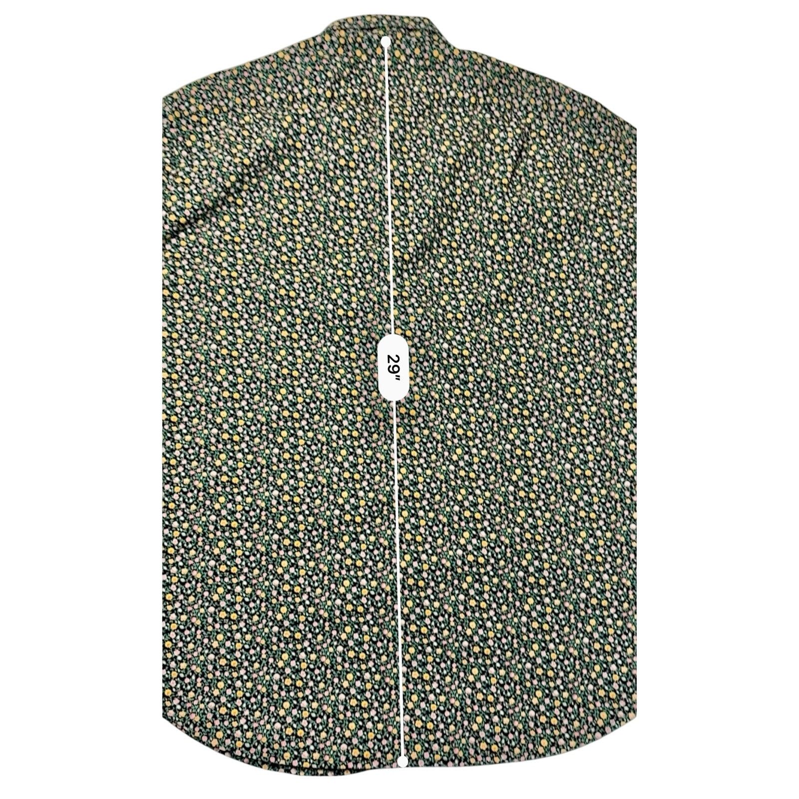 J.Crew J. Crew Collared Classic Flex Washed Green Floral Shirt sx L Size US L / EU 52-54 / 3 - 8 Thumbnail