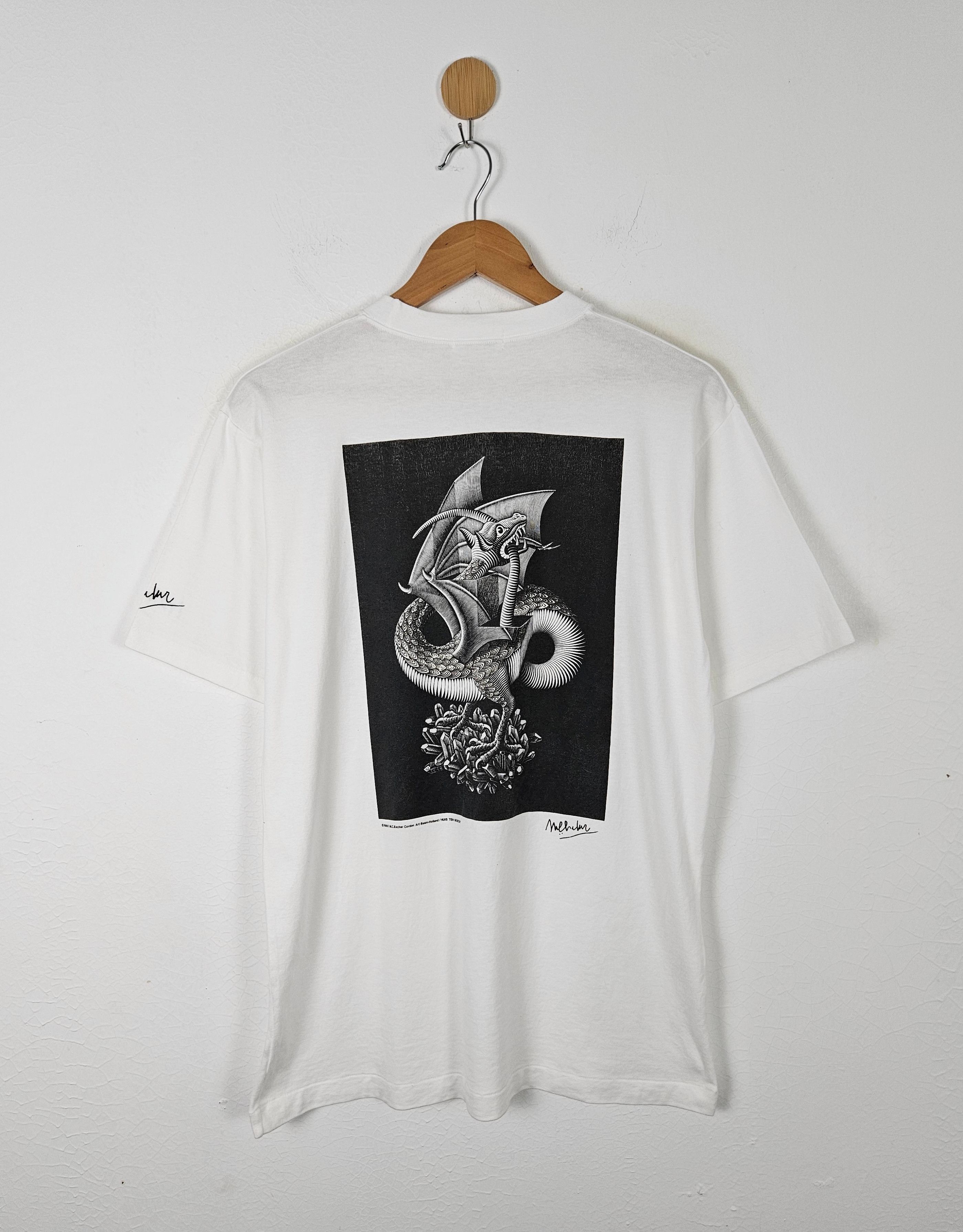 Vintage M.C Esher Art Pop Art shirt