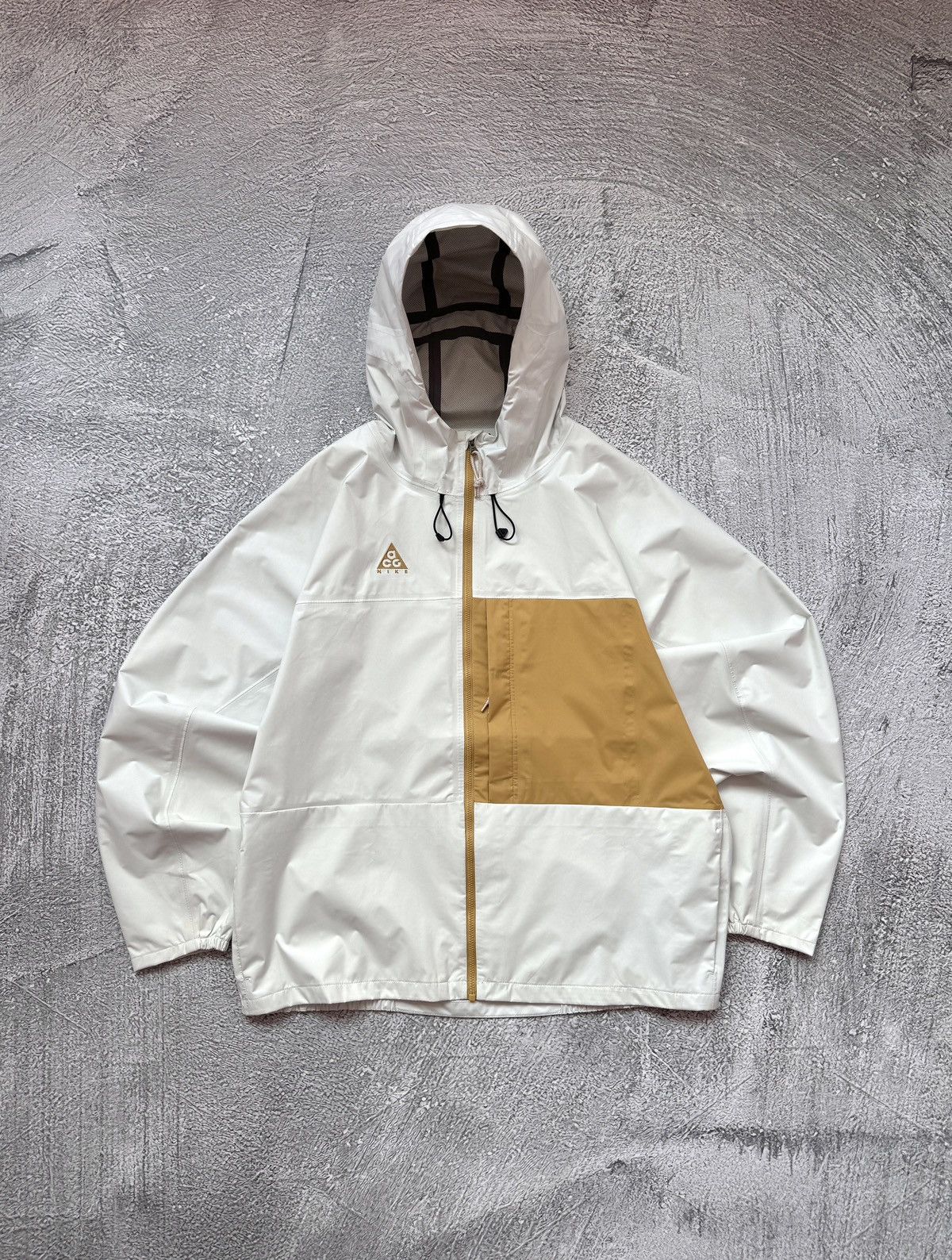 White Acg Packable Rain Jacket Nike ACG Rain Shell Jacket Gorpcore