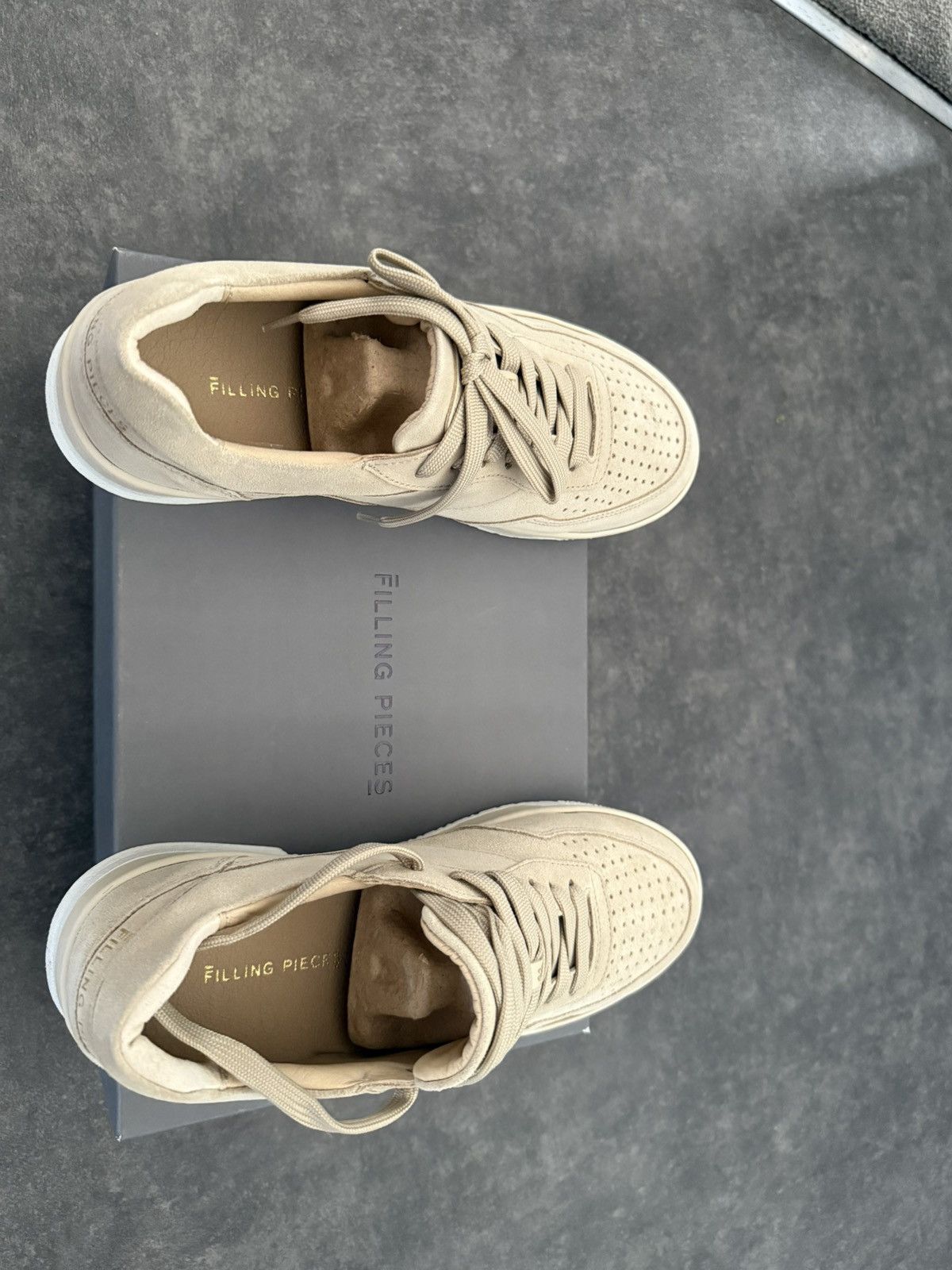Filling Pieces Filling Pieces Curb Era Suede Tan EU 41 Size US 7.5 / EU 40-41 - 6 Thumbnail
