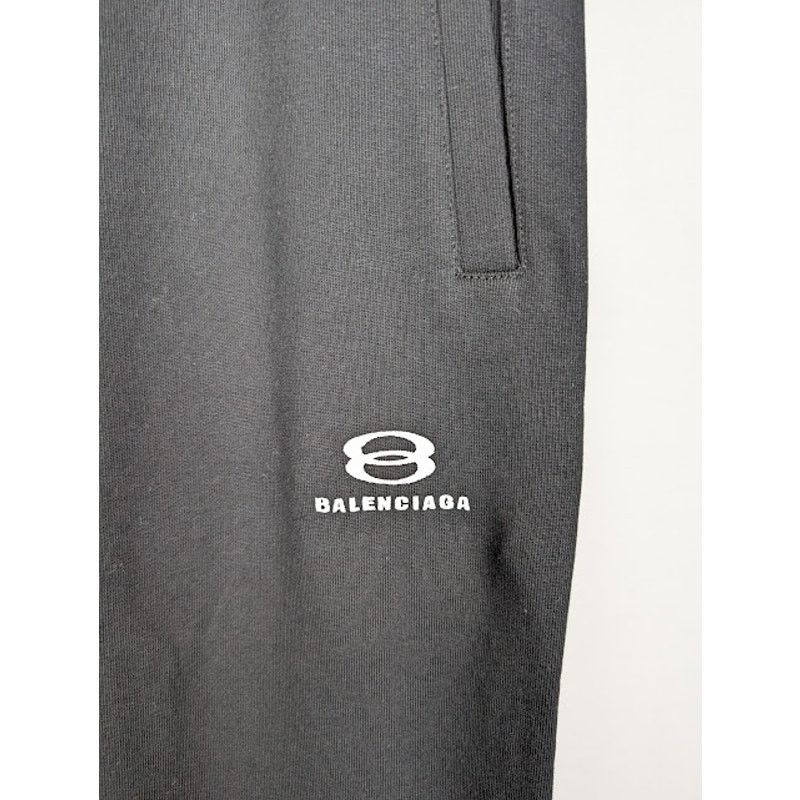 Balenciaga o1rshd1 Untiy Logo Sweatpants & Joggers in Black Size US 36 / EU 52 - 9 Thumbnail
