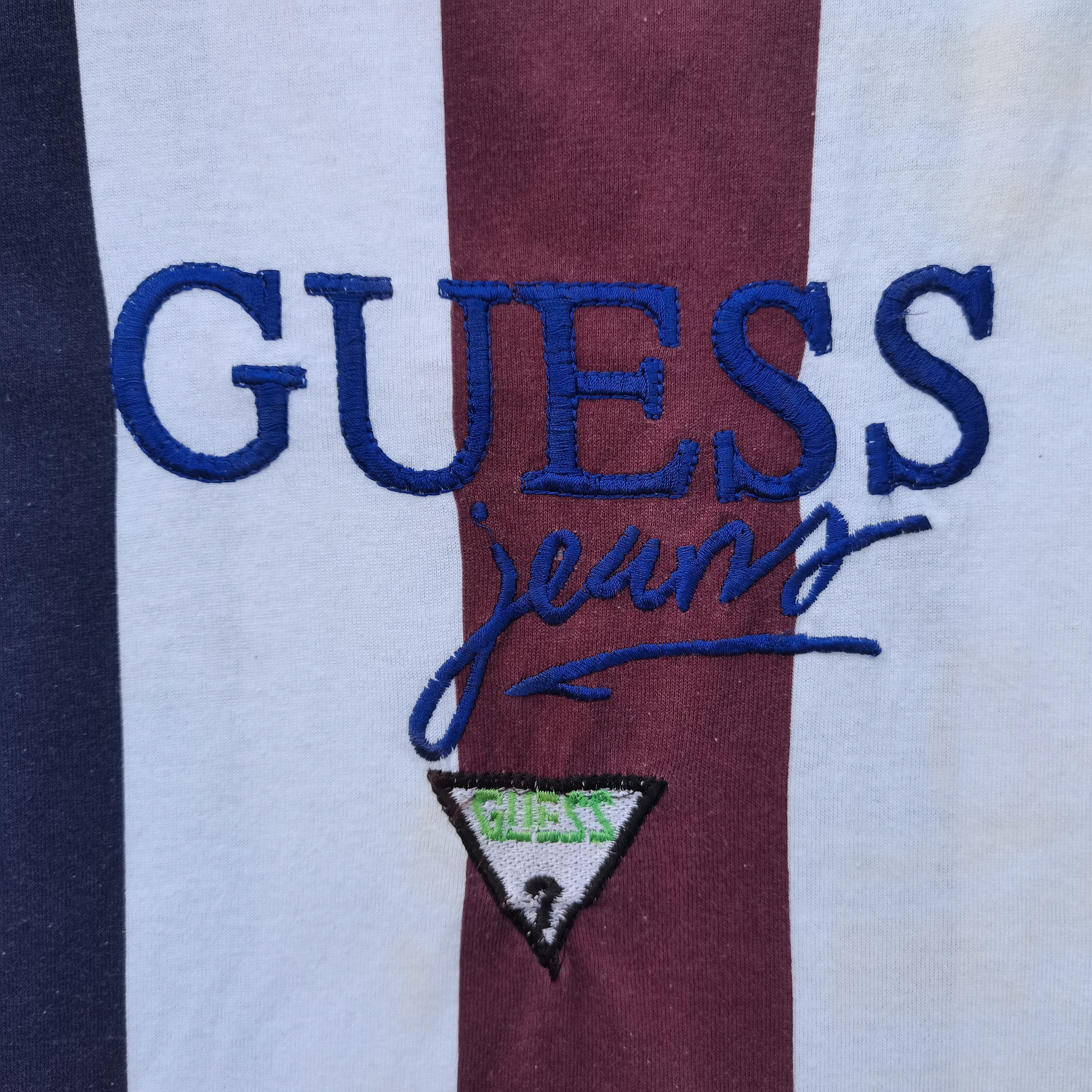 Georges Marciano × Guess Vintage 90s GUESS USA X GEORGE MARCIANO Big Size Tee Size US XL / EU 56 / 4 - 2 Thumbnail