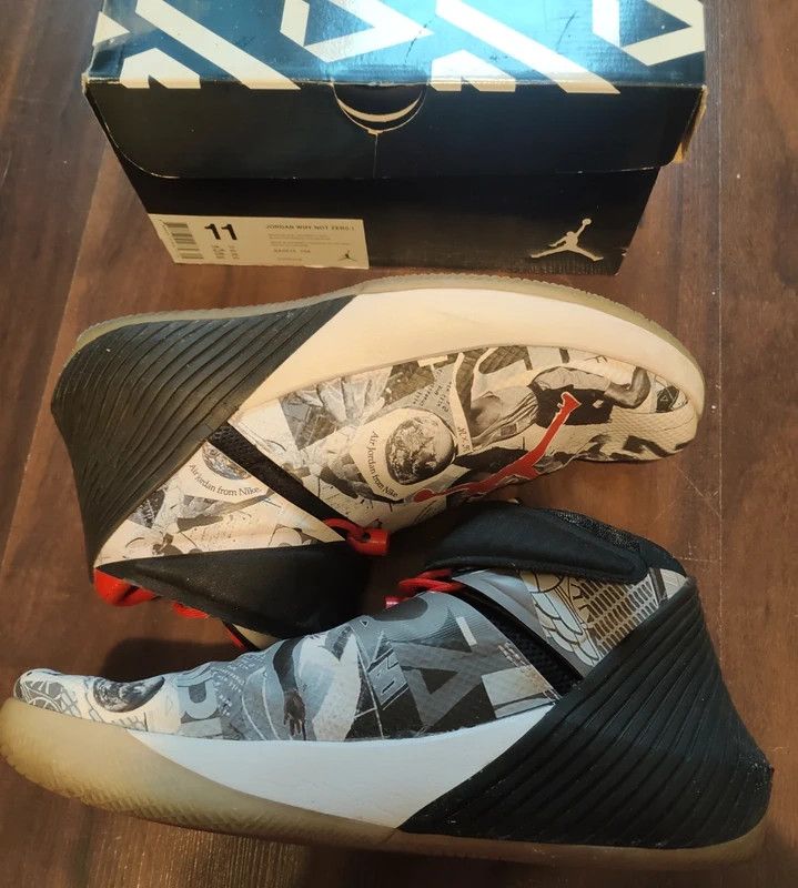Jordan Brand Jordan Why Not Zer0.1 'Mirror Image' Russell Westbrook 45 Size US 11 / EU 44 - 4 Thumbnail