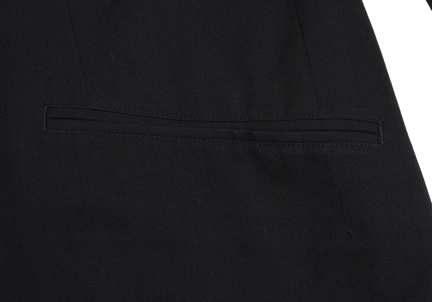 Yohji Yamamoto Yohji Yamamoto Wool Gabardine Jacket Black 3 Size US L / EU 52-54 / 3 - 11 Thumbnail