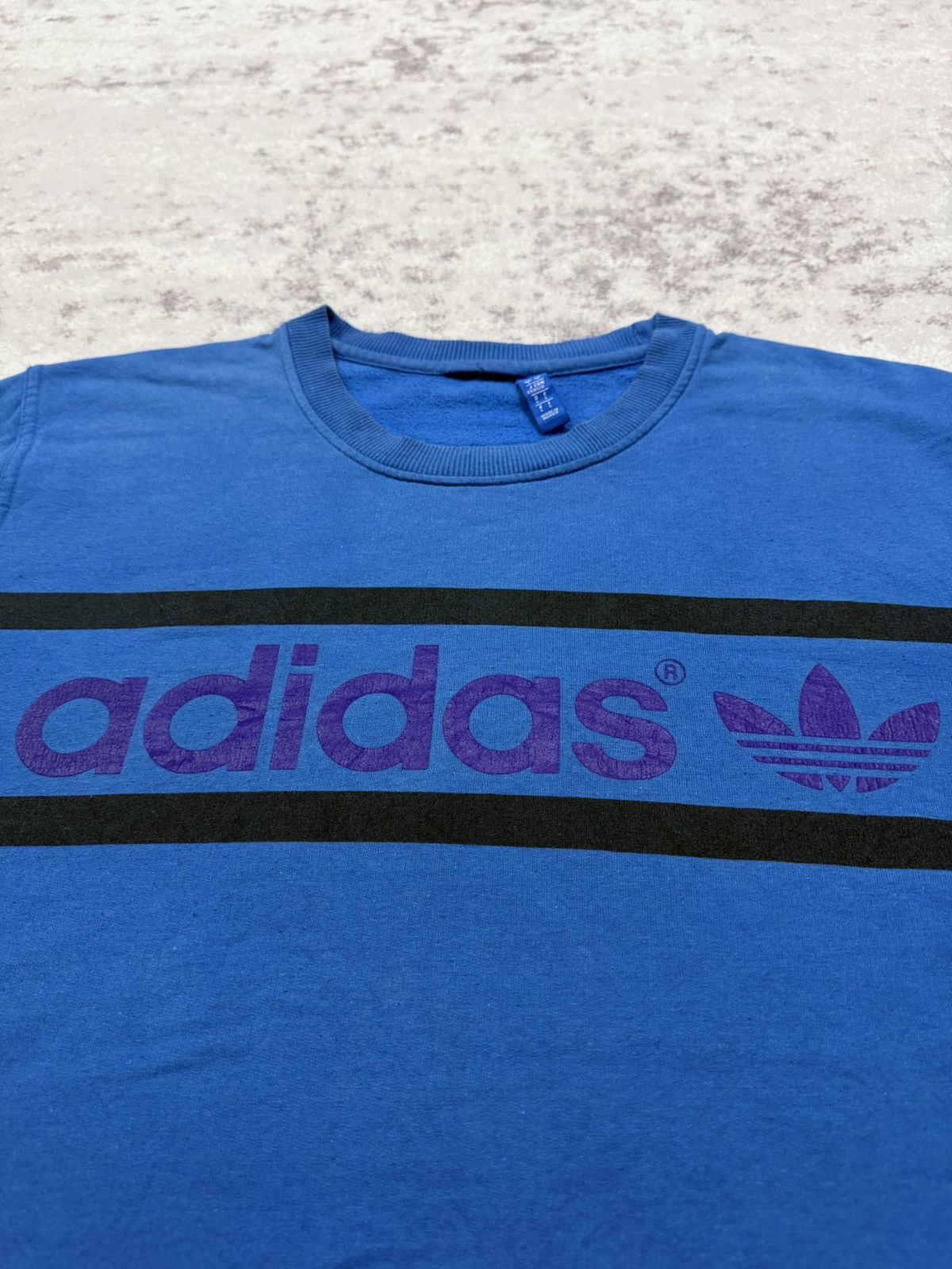 Adidas Adidas Spellout Biglogo Sweatshirt Size US M / EU 48-50 / 2 - 8 Thumbnail