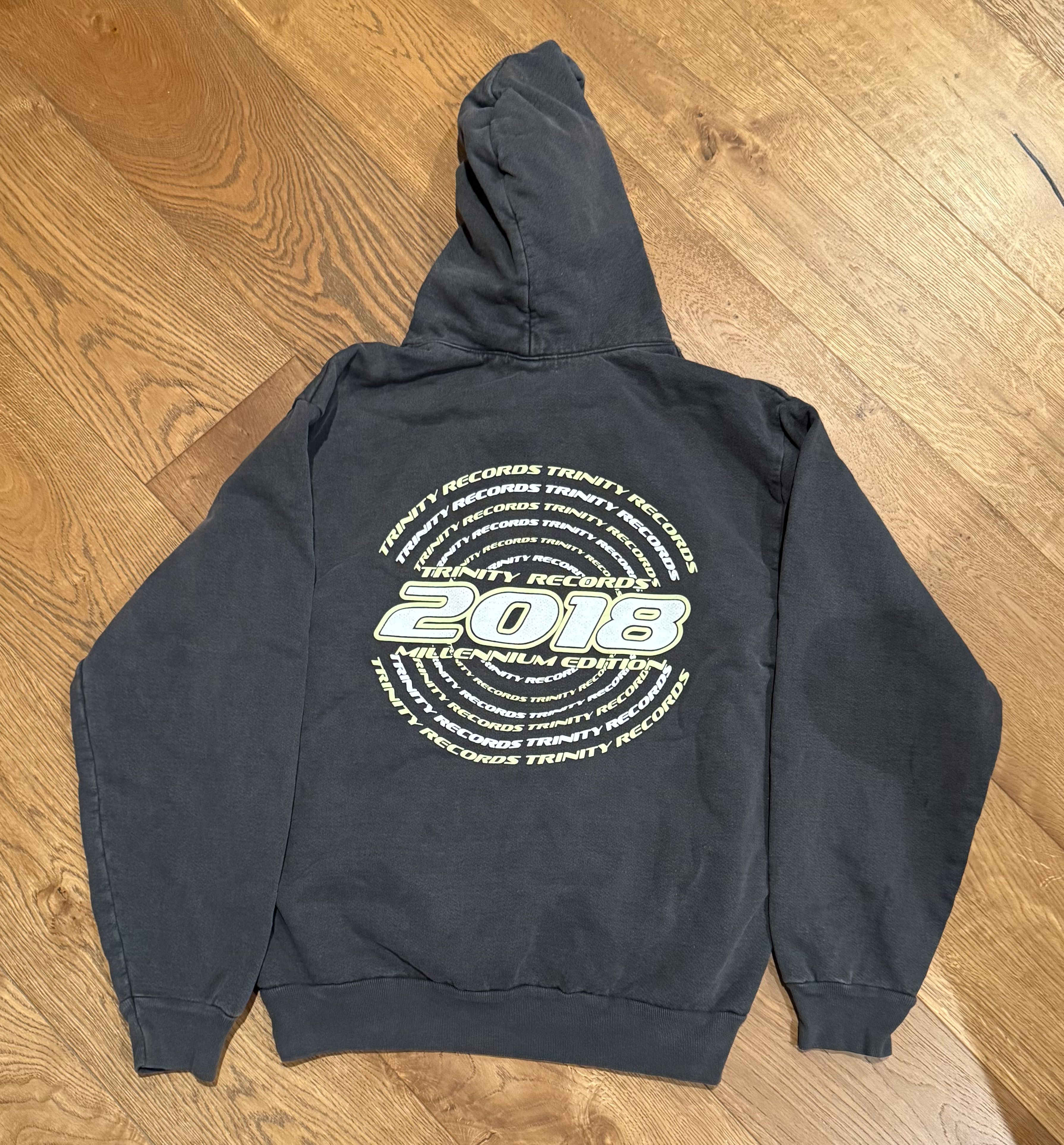 Trinity The Label Charcoal/Green Trinity Millennium Hoodie Size US M / EU 48-50 / 2 - 3 Thumbnail
