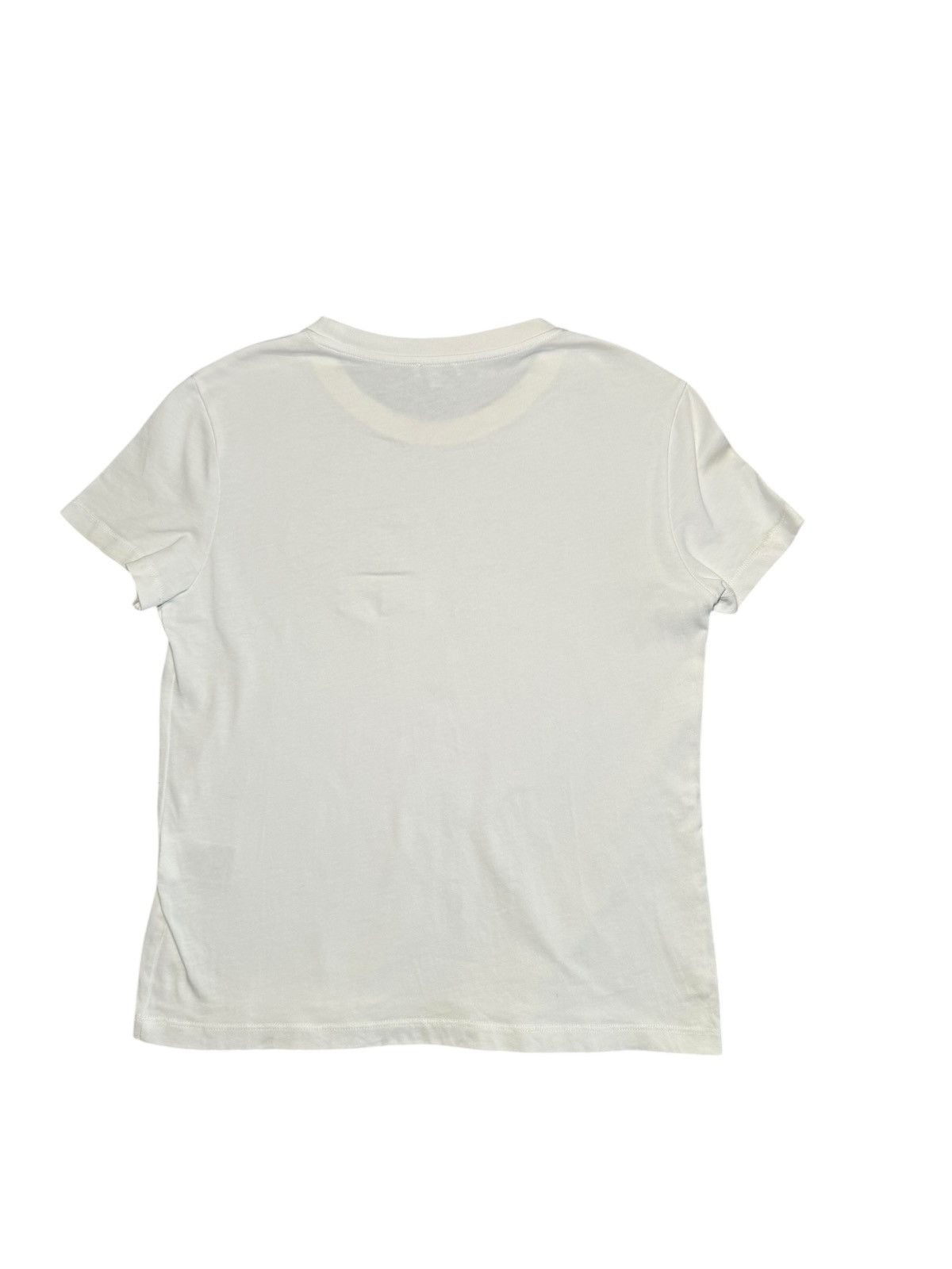 Kenzo Kenzo White Jersey Sequin Logo T-Shirt Large Size L / US 10 / IT 46 - 2 Thumbnail