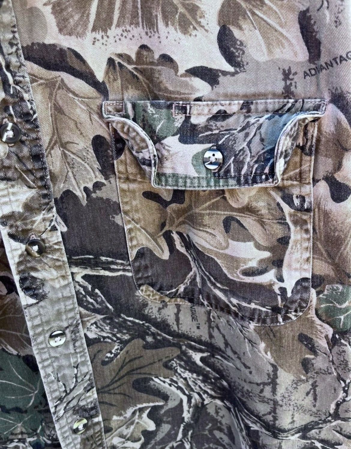 Wrangler Wrangler Rugged Wear Realtree Advantage Camo Shirt XL Size US XL / EU 56 / 4 - 4 Thumbnail