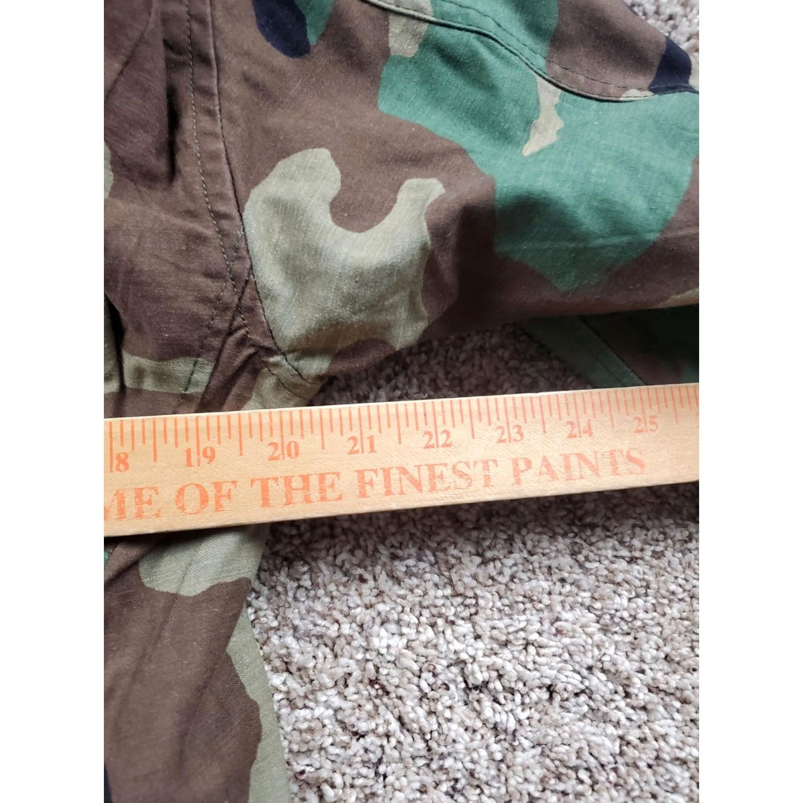 Alpha Industries VINTAGE Alpha Industries M-65 Field Jacket Mens S Long Woodland Camo 80s Size US S / EU 44-46 / 1 - 7 Thumbnail